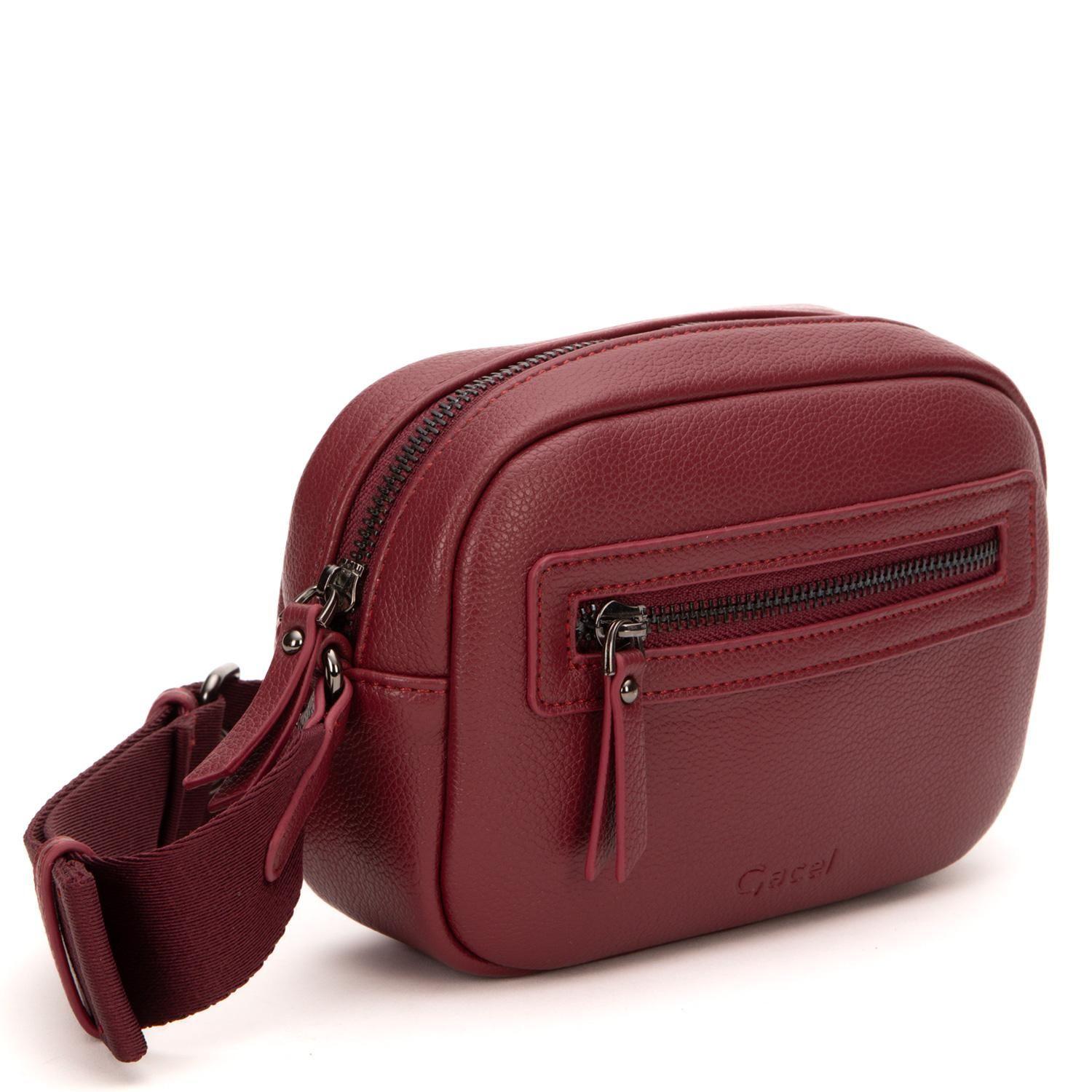 Cartera  Bandolera Pequeña  Gacel  Burdeo  Car3424-2