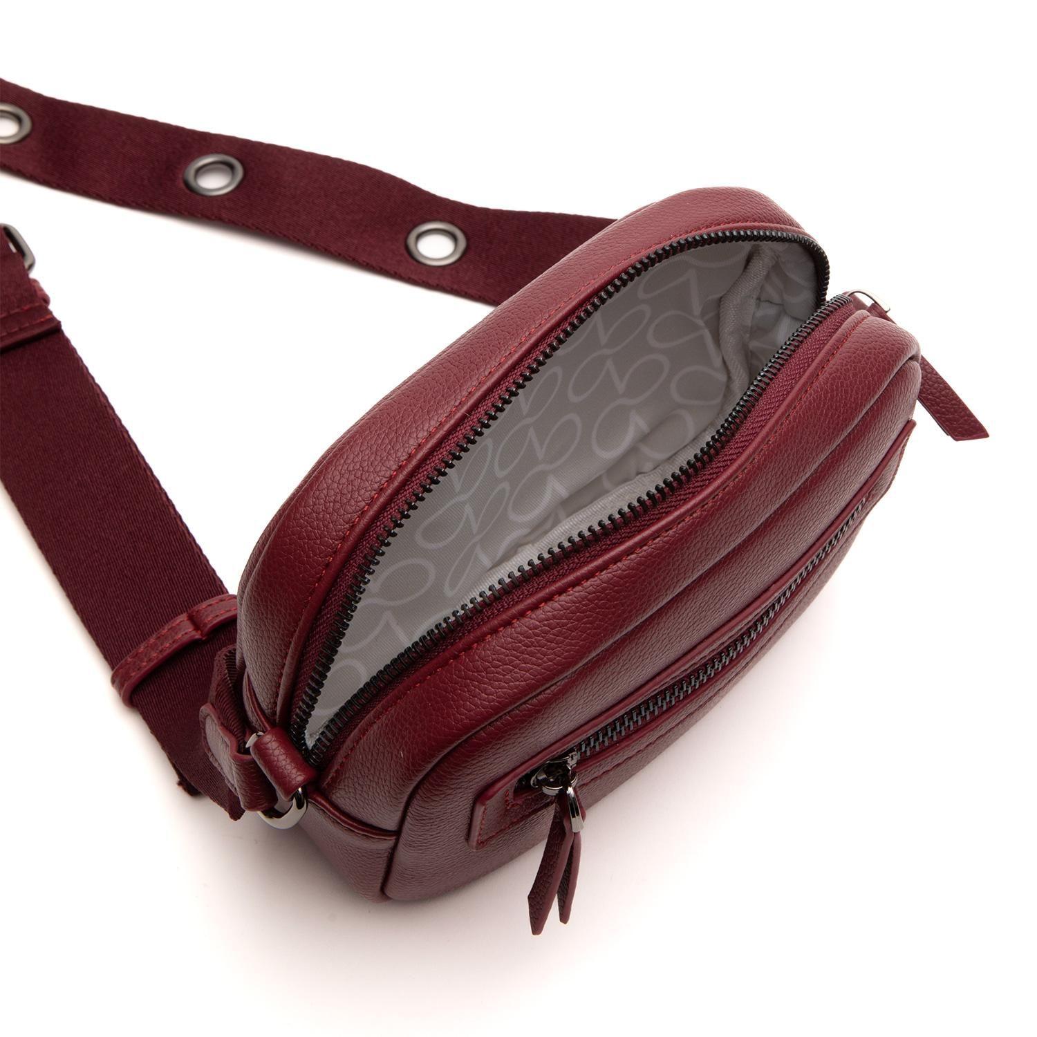 Cartera  Bandolera Pequeña  Gacel  Burdeo  Car3424-5