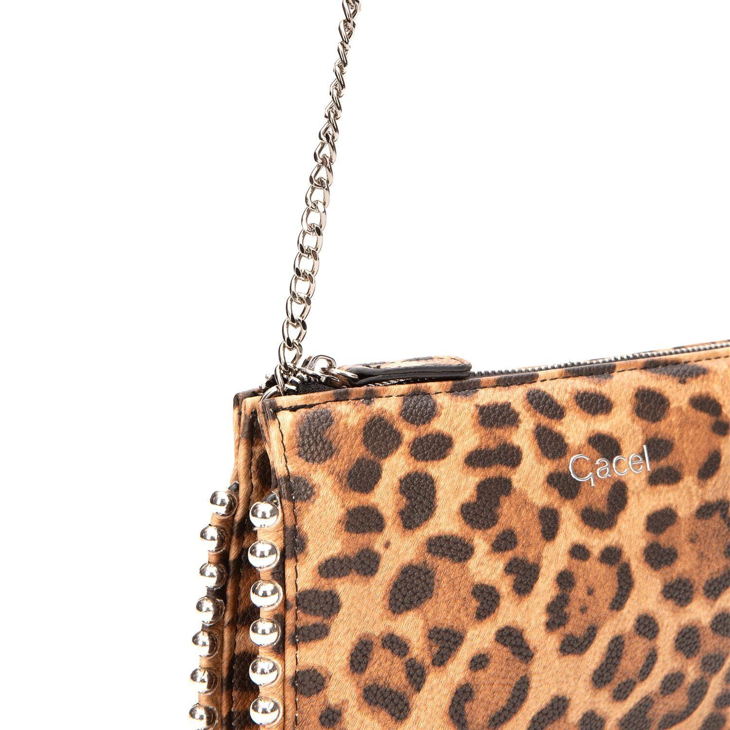 Cartera  Bandolera Pequeña  Gacel  Leopardo  Car3494-4