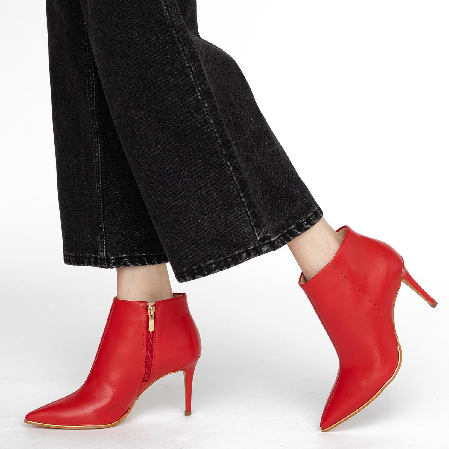 Botin  Rania  Gacel  Rojo  0660980-1