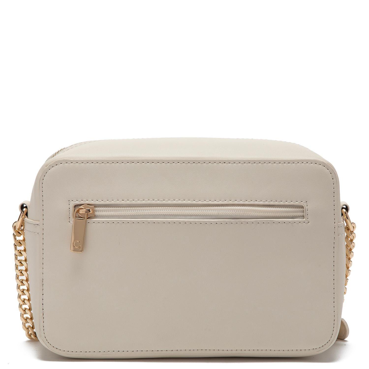 Cartera  Bandolera Grande  Gacel  Off White  Car3302-2