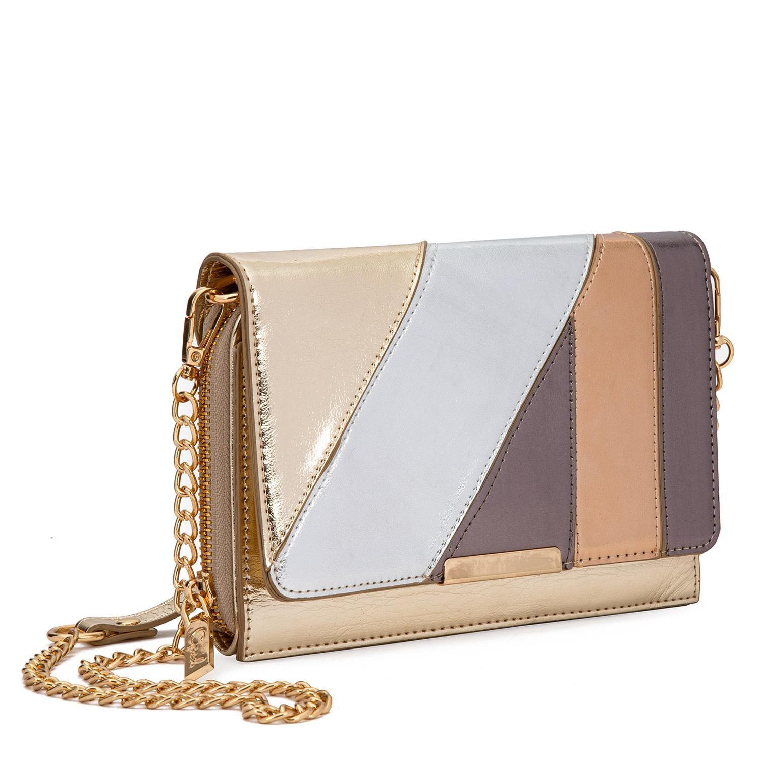 Cartera  Clutch  Gacel  Multicolor  Car3026-2