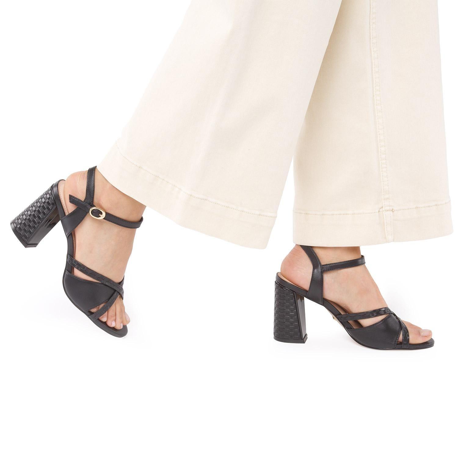 Sandalia  Glasgow  Gacel  Negro  0660415-1