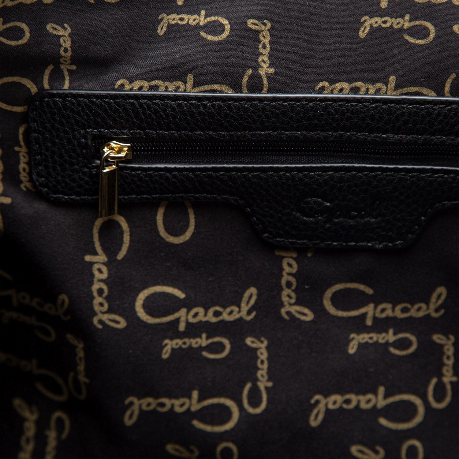 Cartera  Sf  Gacel  Negro  Car2765-4