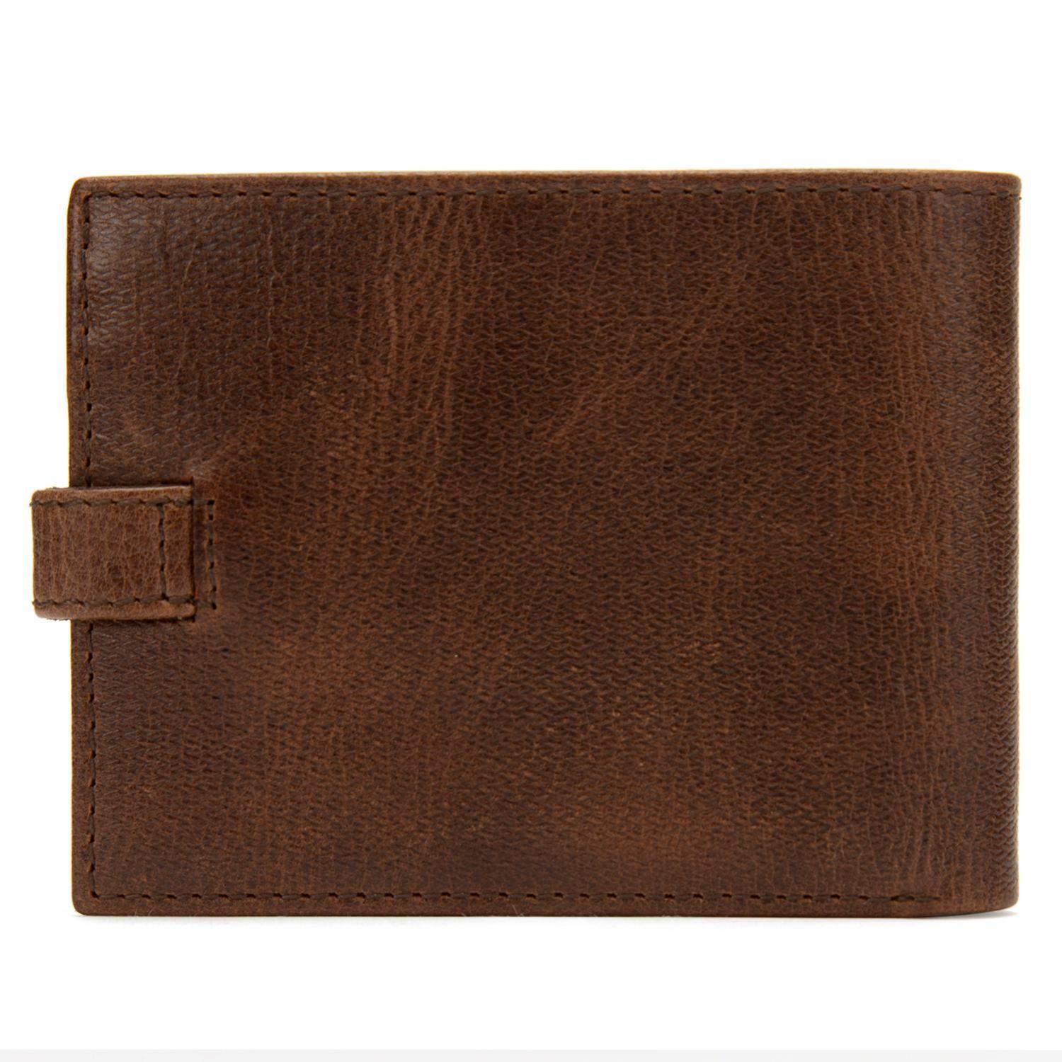 Billetera  Bill Moned  Guante  Chocolate  Bi457-2