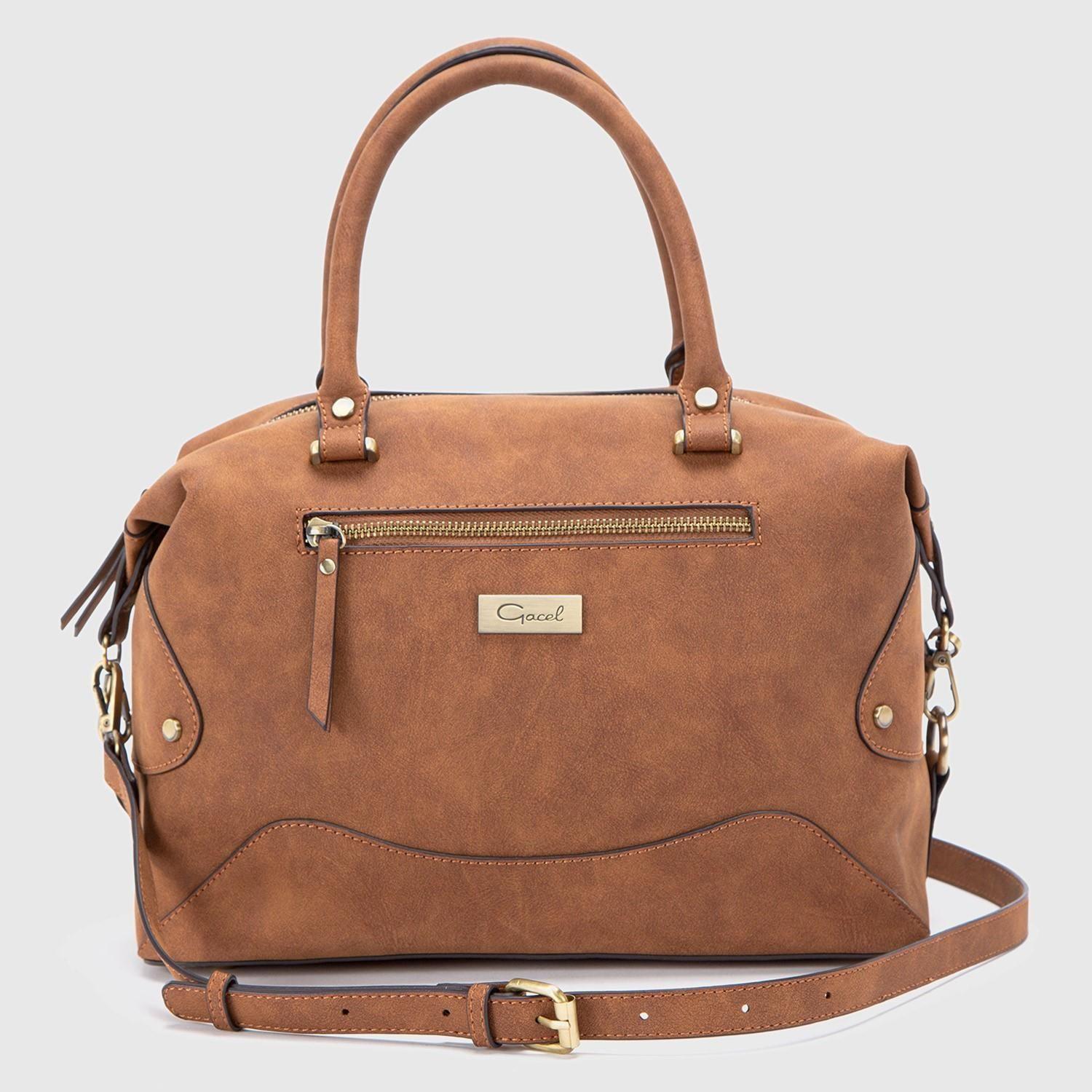 Cartera  Sf  Gacel  Tostado  Car2786-0