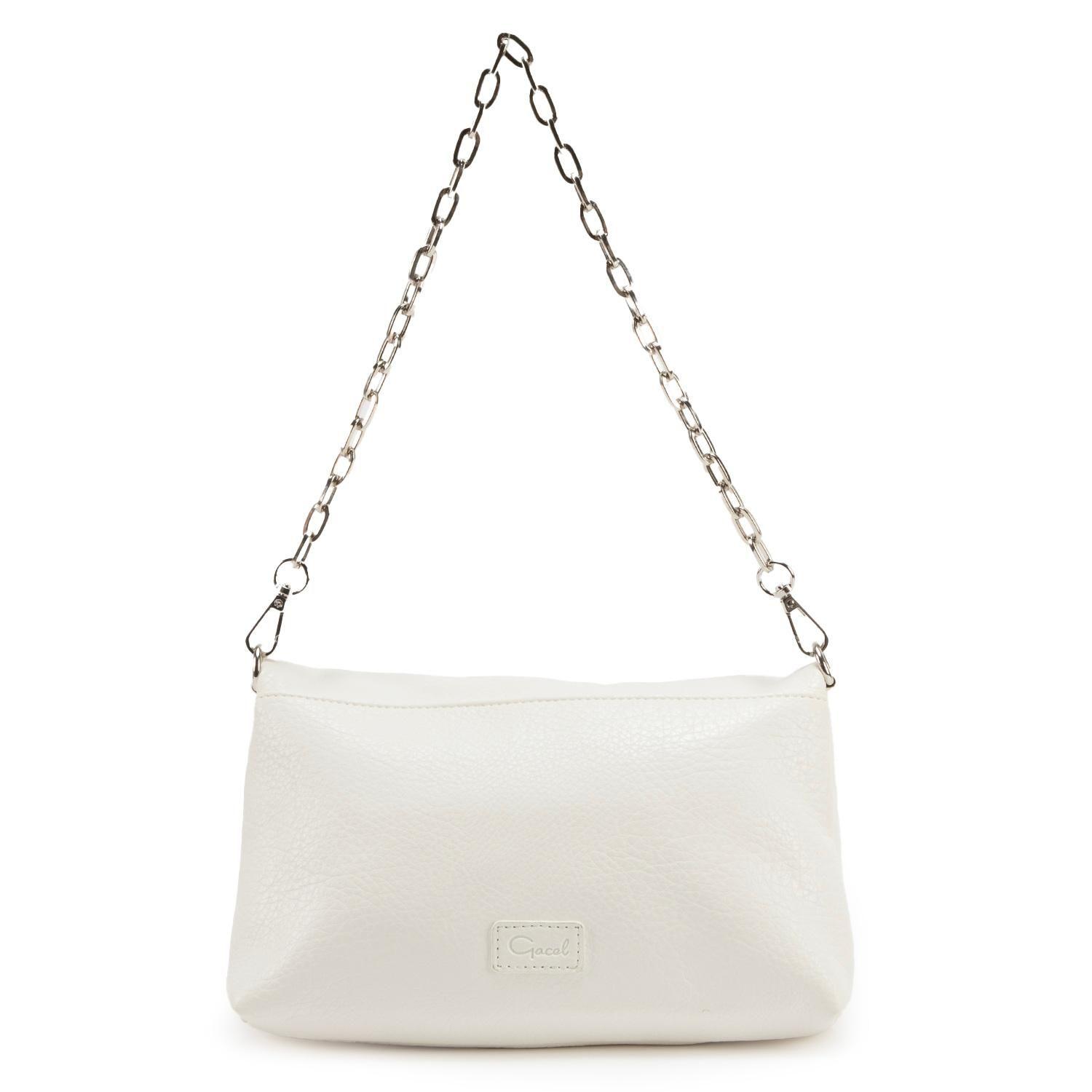 Cartera  Bando Gran  Gacel  Blanco  Car3015-1