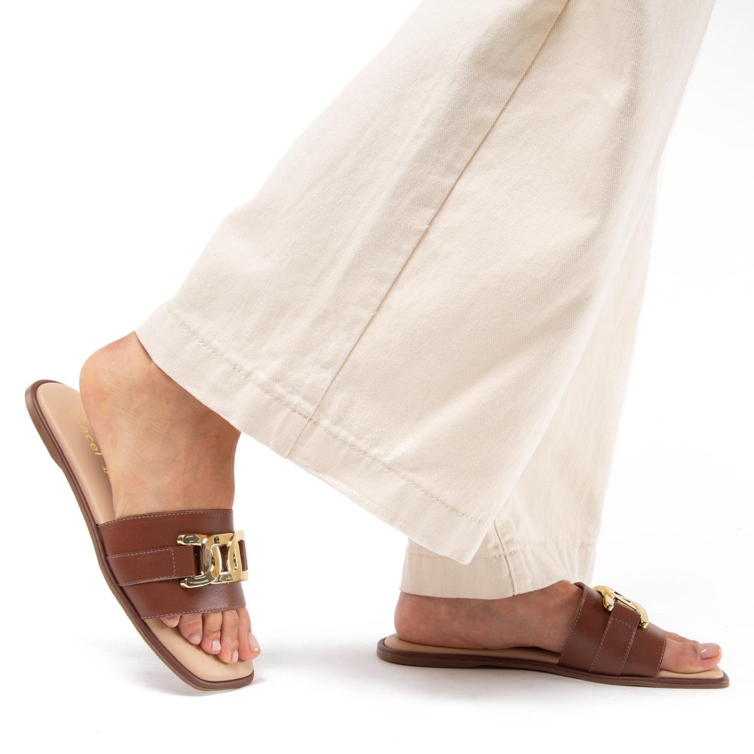 Sandalia  Odeth  Gacel  Chocolate  0660536-1