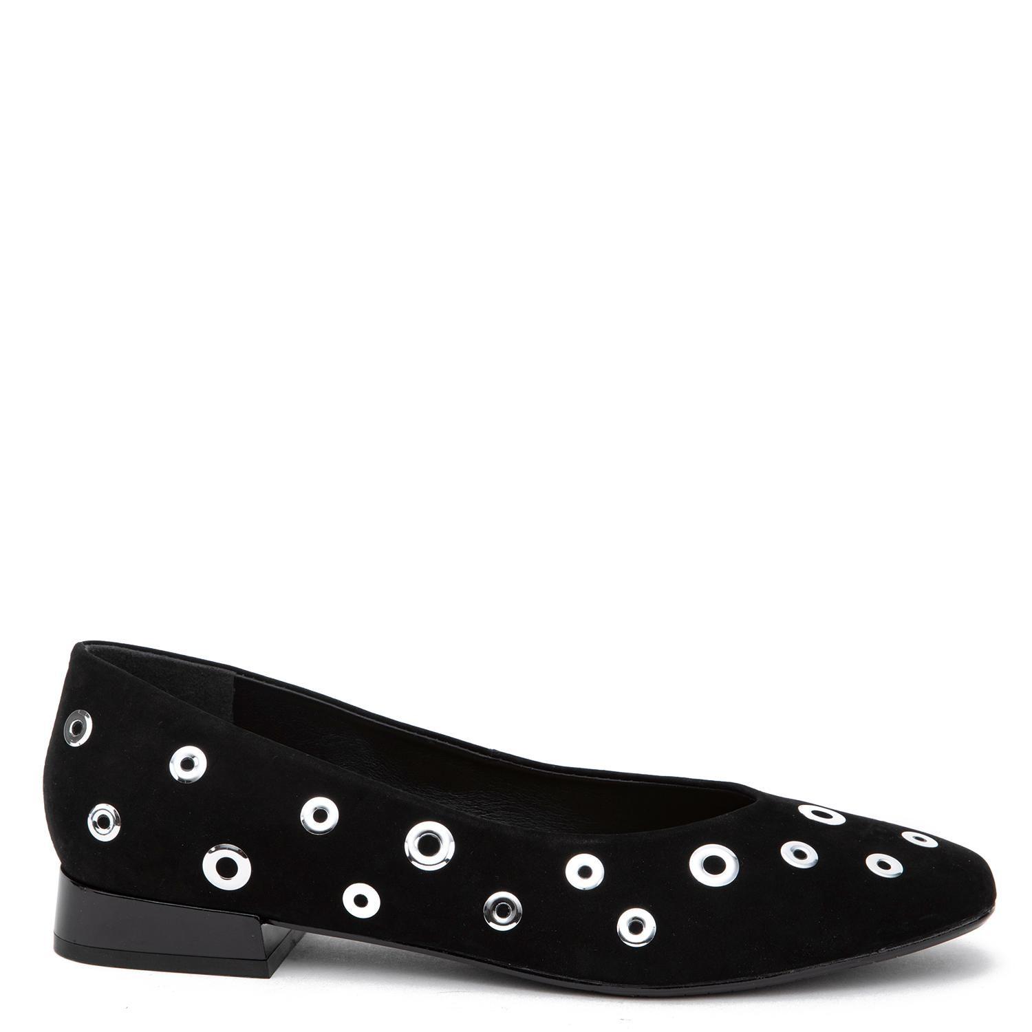 Zapato de cuero mujer Gacel negro Lana-0