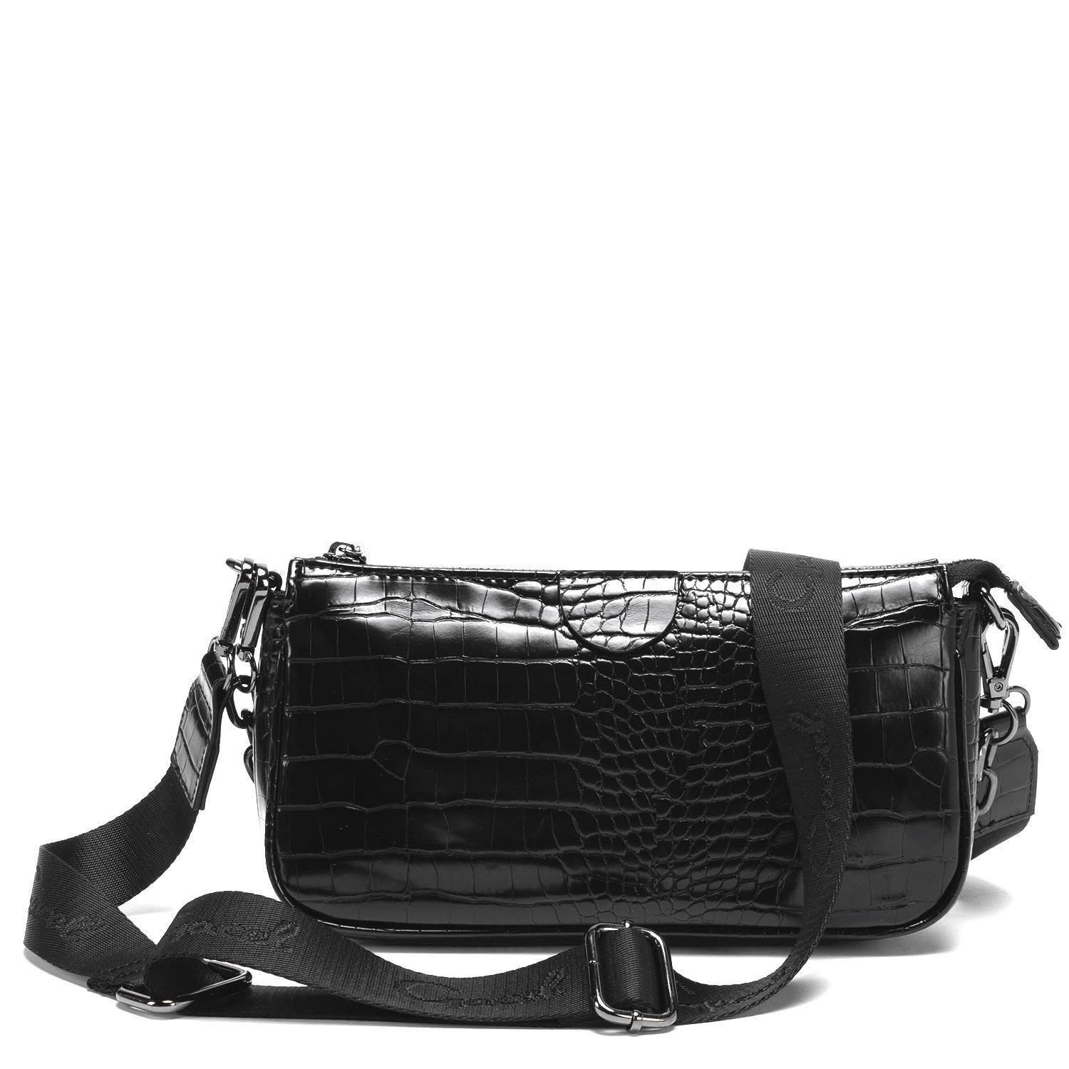Cartera  Bandolera Grande  Gacel  Negro  Car2957-1