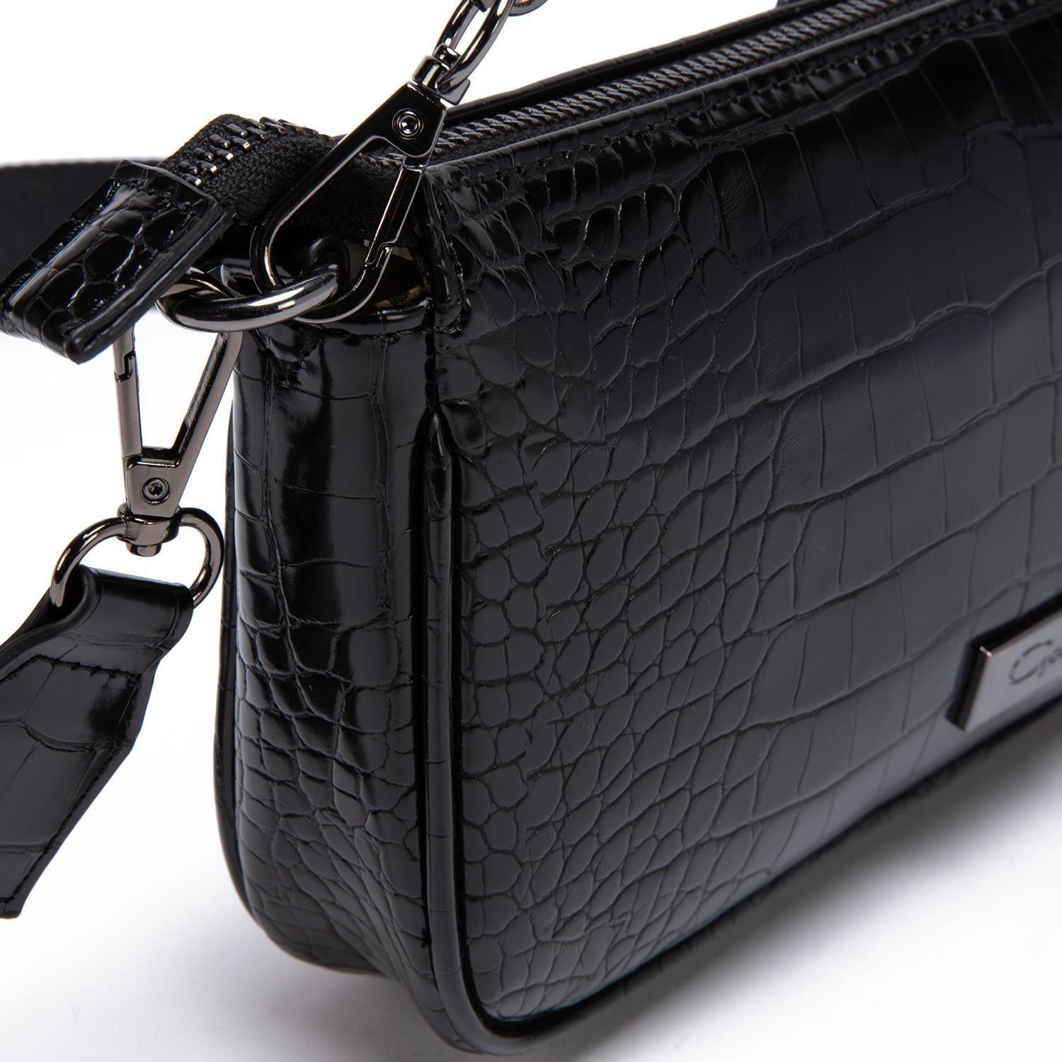 Cartera  Bandolera Grande  Gacel  Negro  Car2957-3