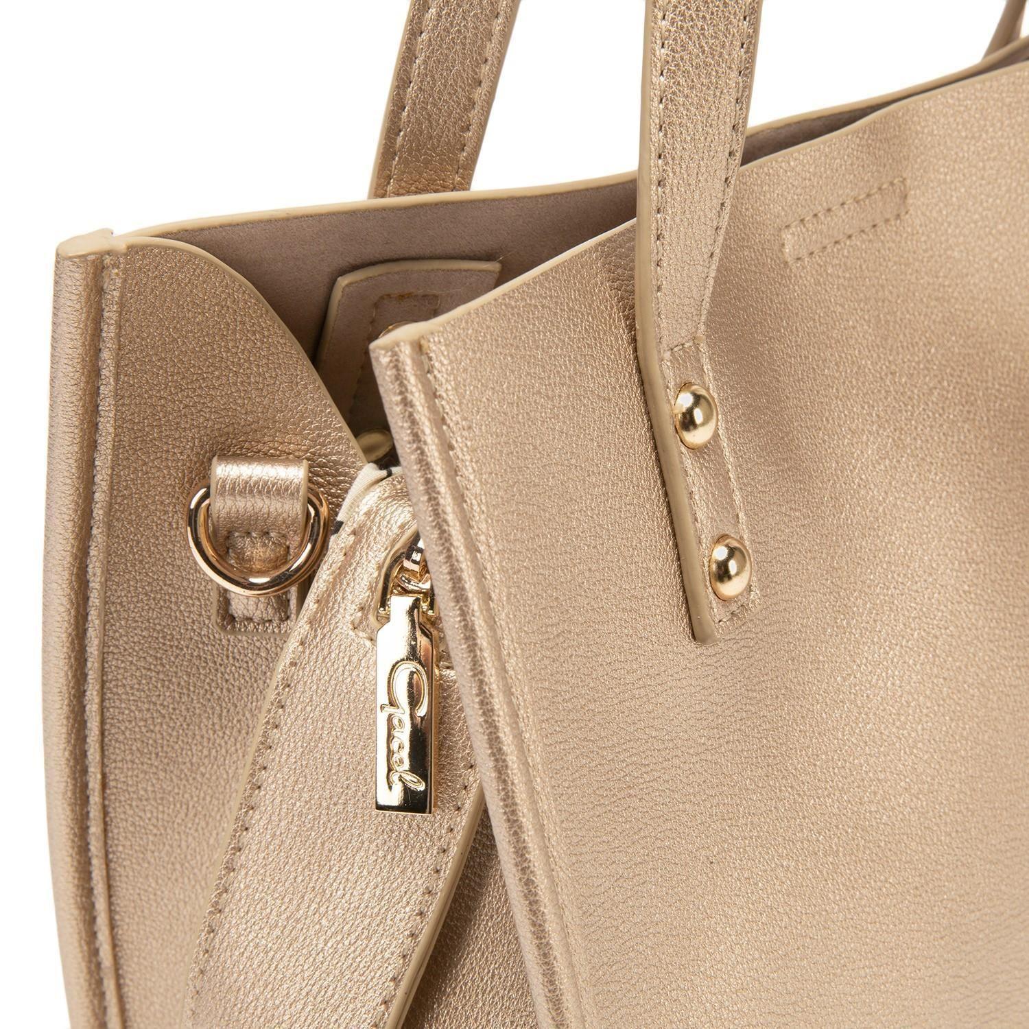 Cartera  Sin  Gacel  Dorado  Car2606-3