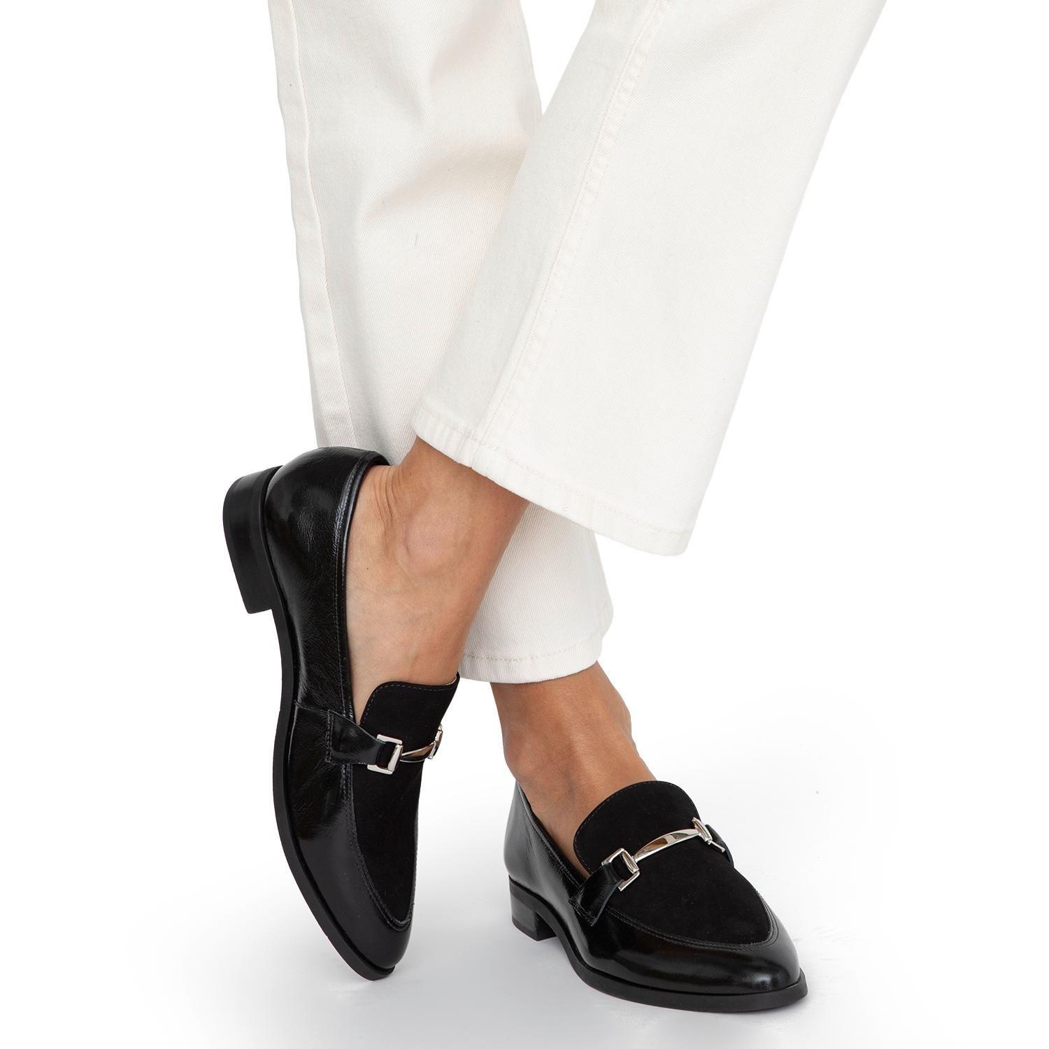 Mocasin  Cruz  Gacel  Negro  0660756-1