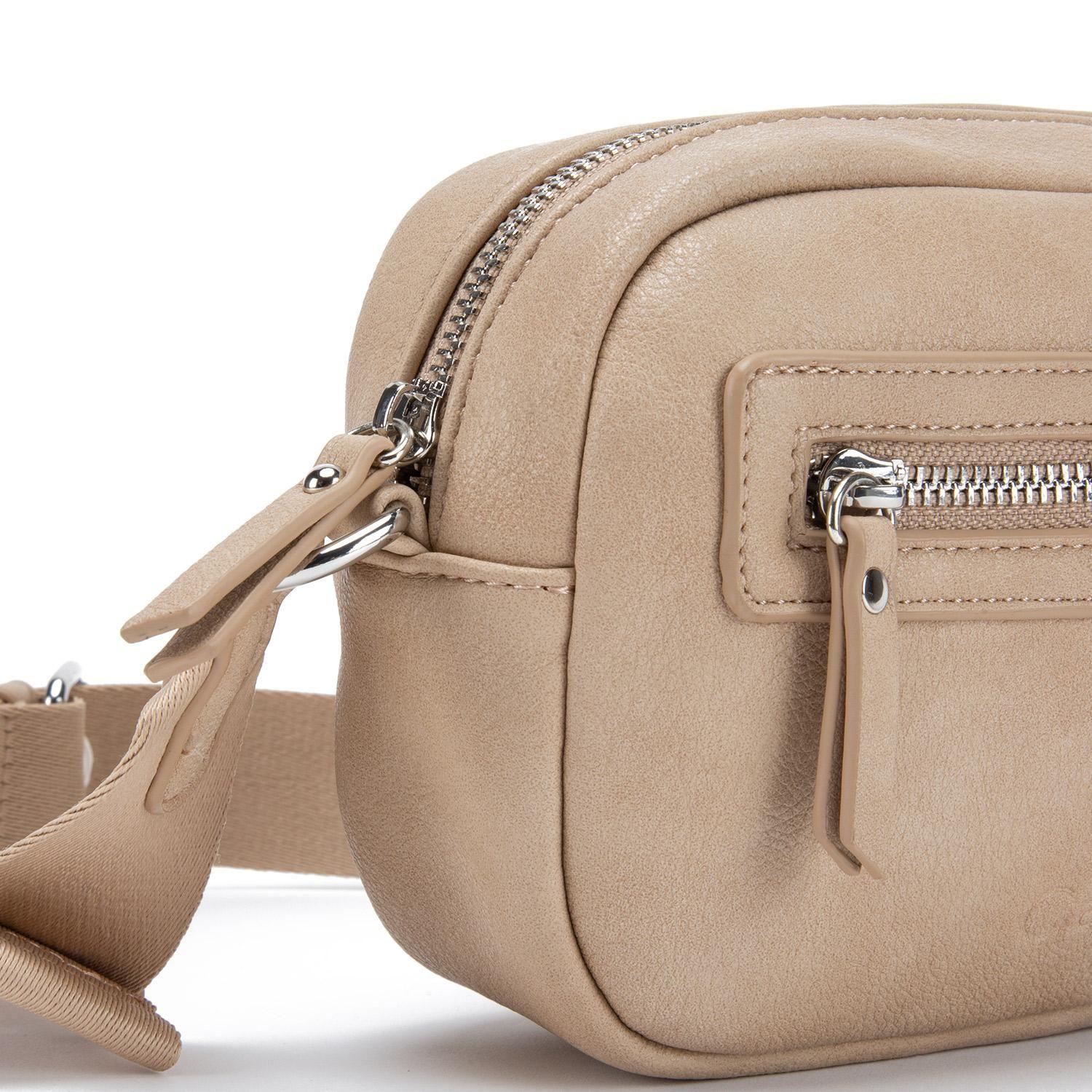 Cartera  Bandolera Pequeña  Gacel  Arena  Car3373-3