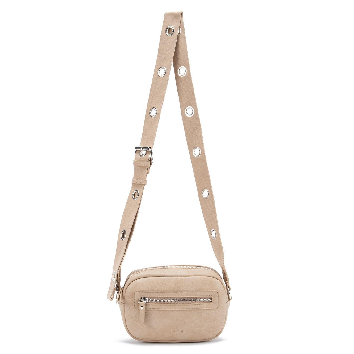 Cartera  Bandolera Pequeña  Gacel  Arena  Car3373-4