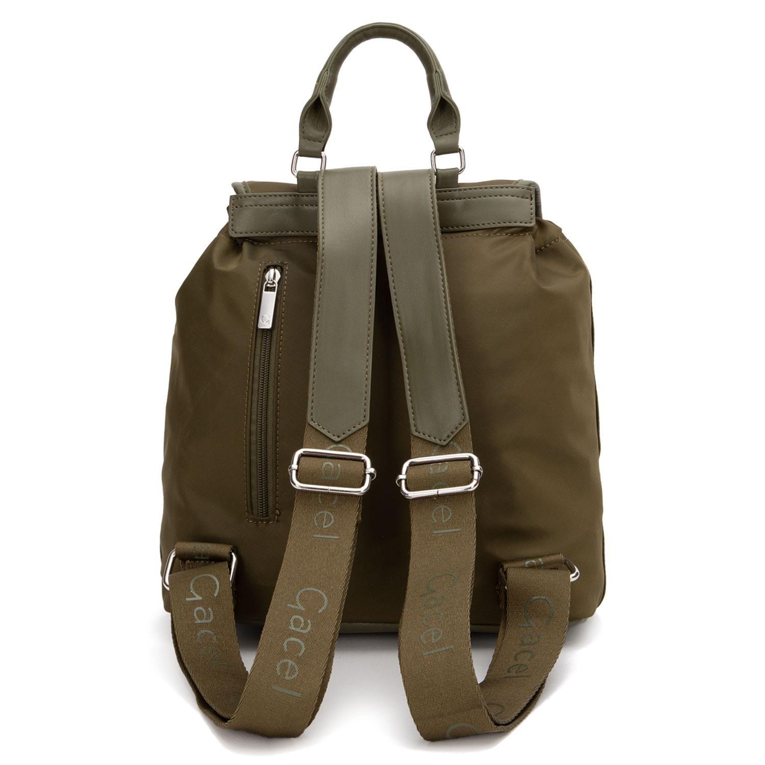 Mochila  Notebook  Gacel  Olivo  Car3525-2