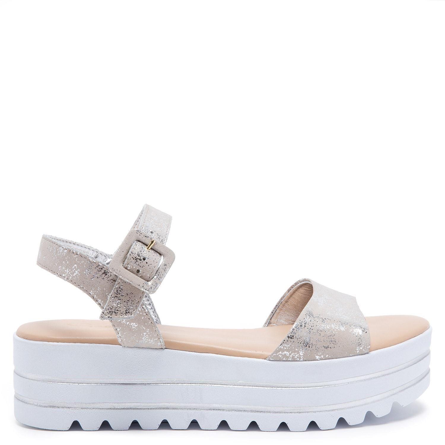 Sandalia  Cloe  Gacel  Plateado  0658949-0