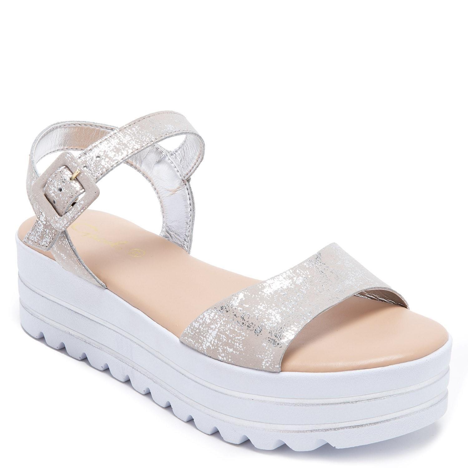 Sandalia  Cloe  Gacel  Plateado  0658949-1