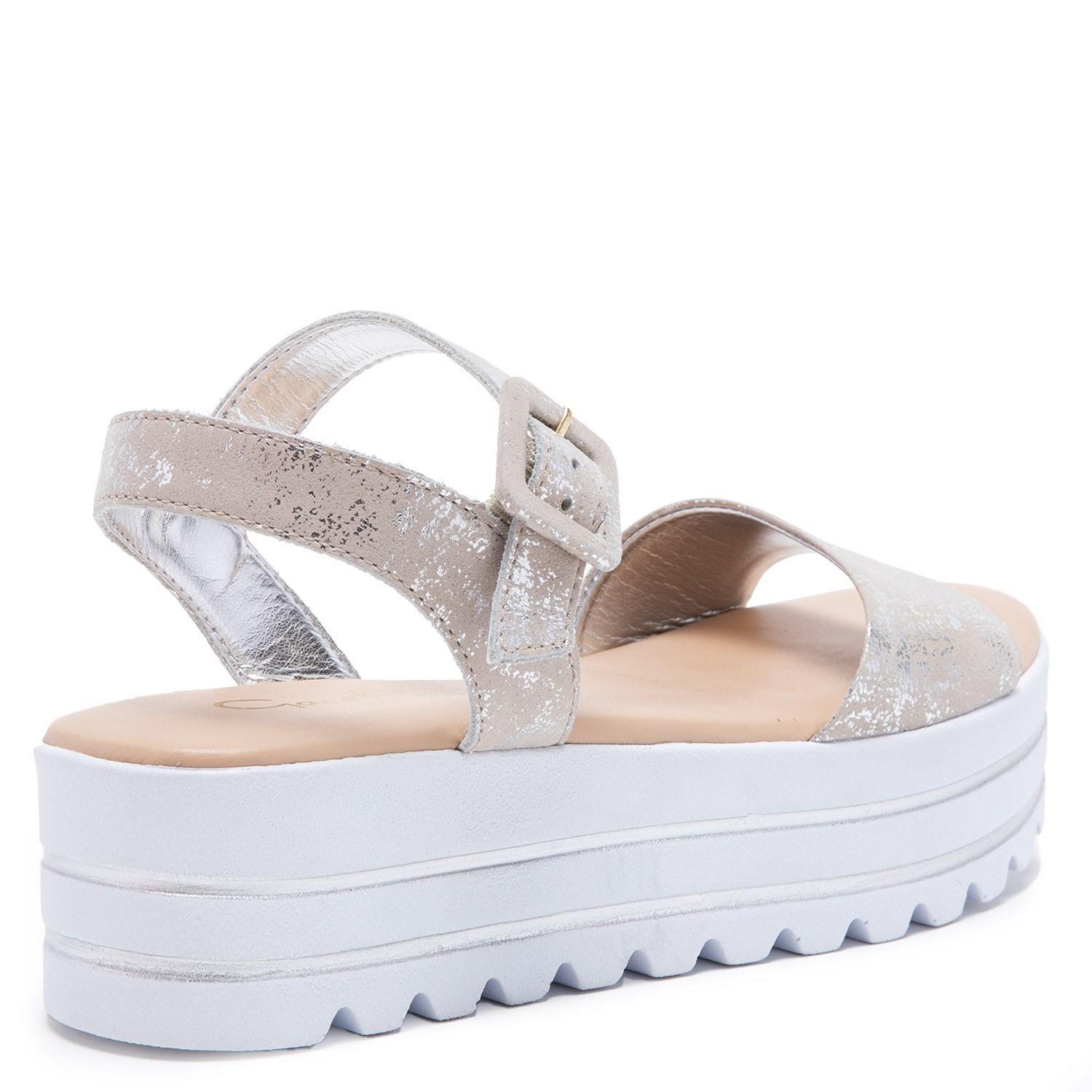 Sandalia  Cloe  Gacel  Plateado  0658949-3