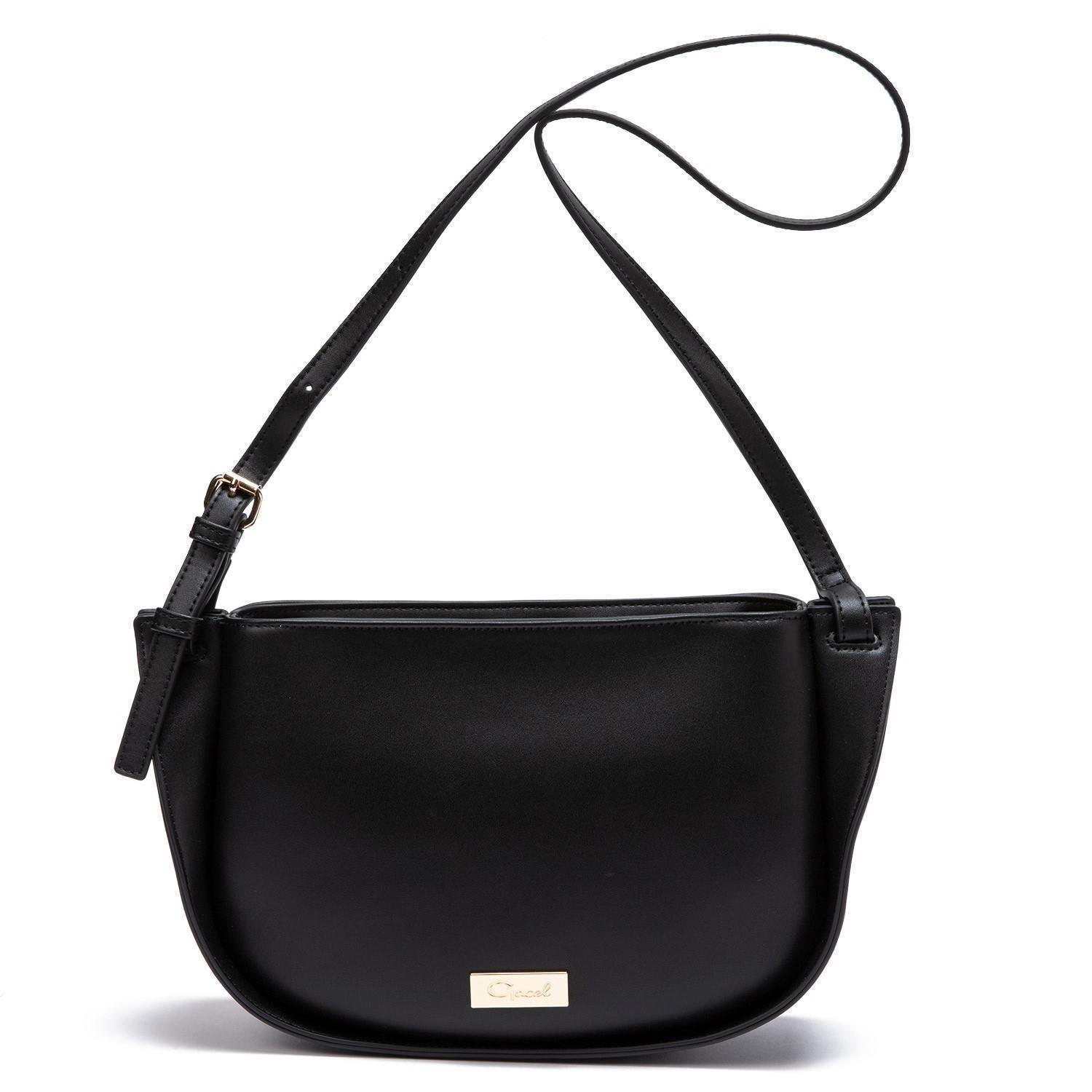 Cartera  Bandolera Grande  Gacel  Negro  Car2899-0