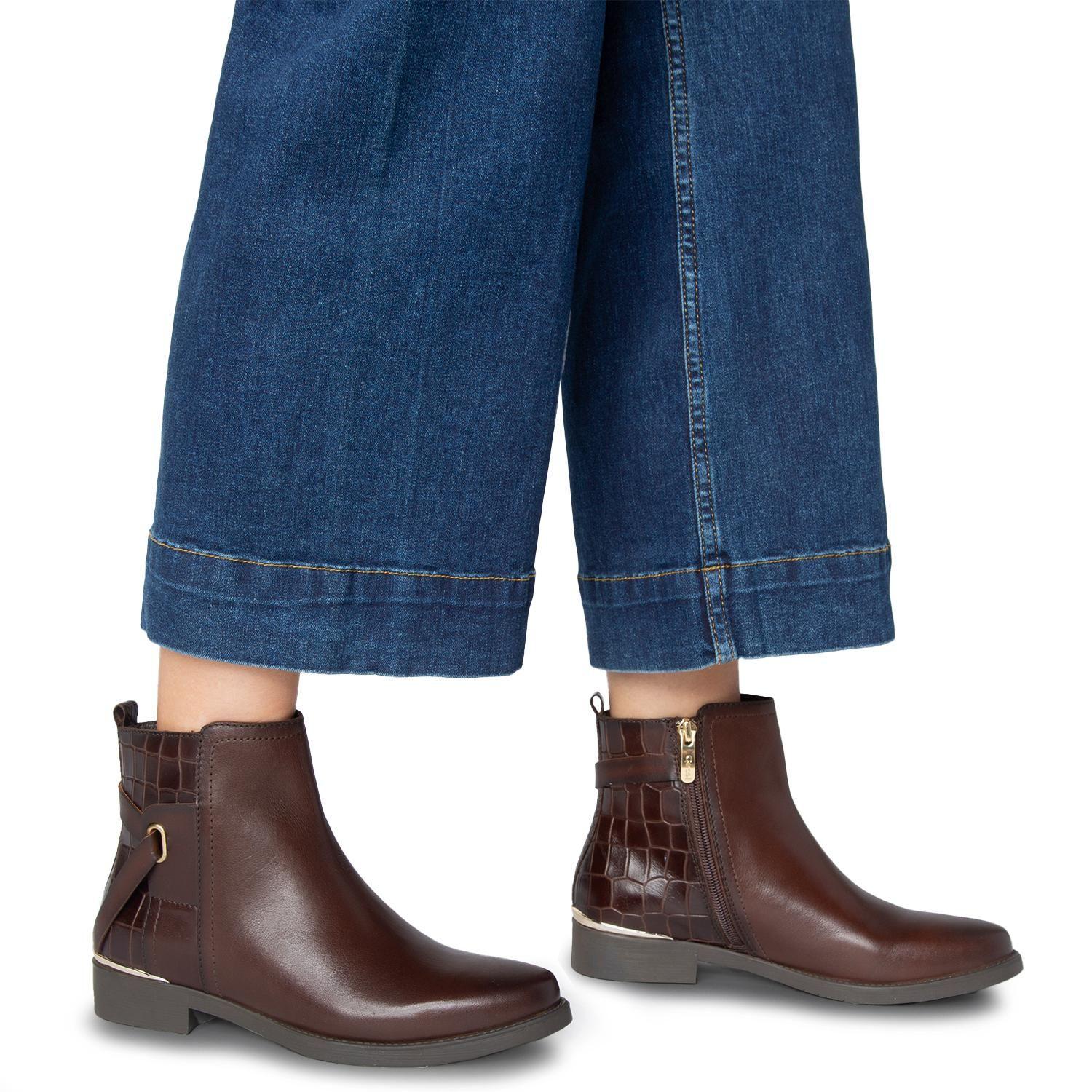 Botin  Hortencia  Gacel  Chocolate  0659936-1
