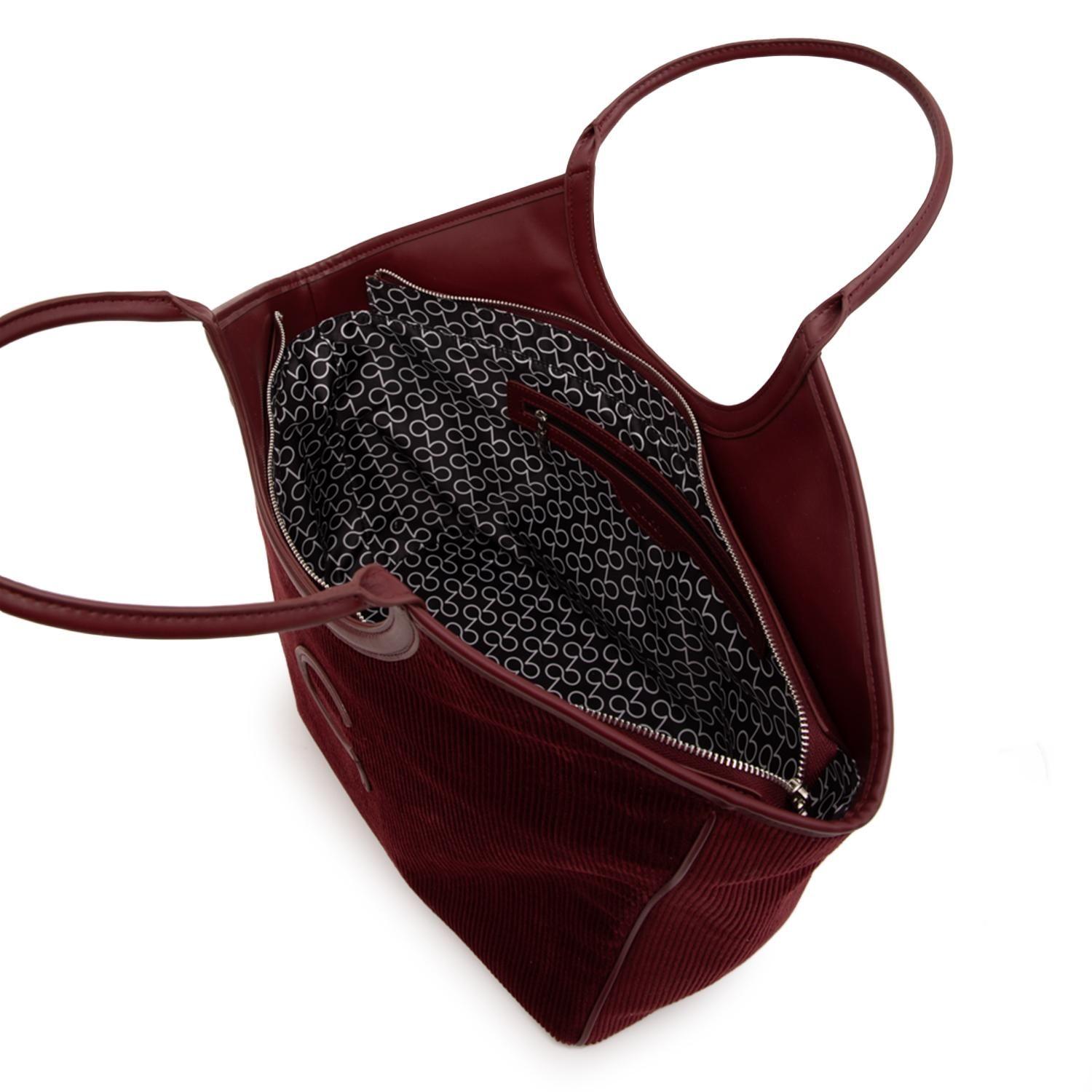 Cartera  Dos Asas Grande  Gacel  Burdeo  Car3468-5