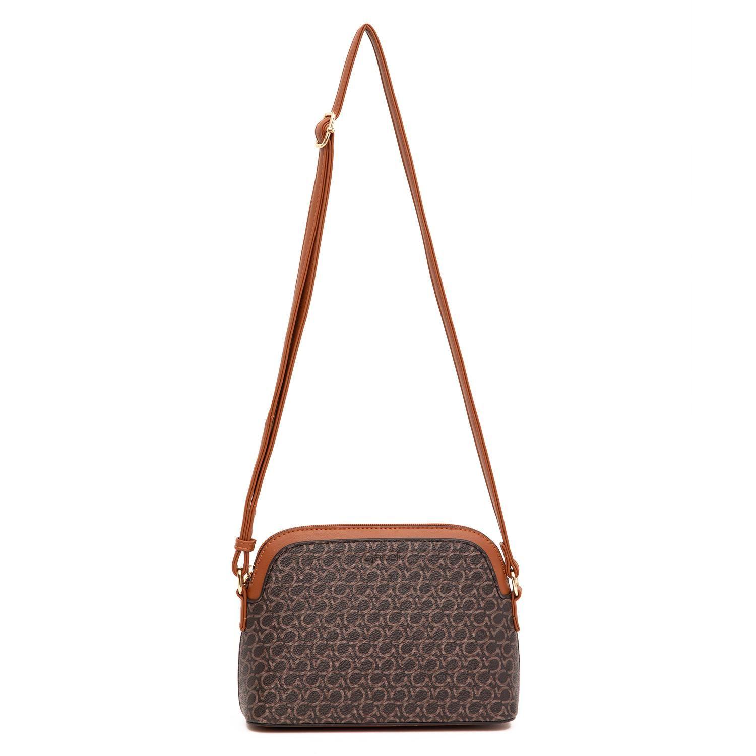 Cartera  Shopping Promocional  Gacel  Chocolate  Car3427-3