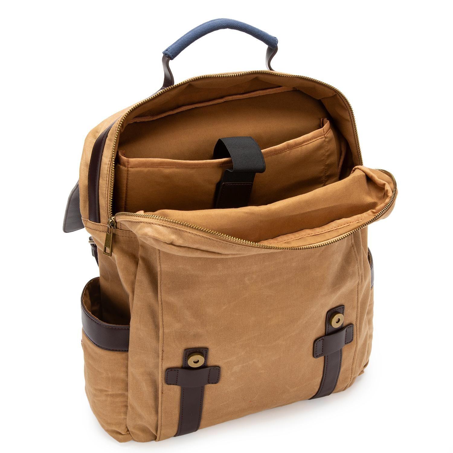 Mochila  Moch Noteb  Guante  Camel  Mp308-4