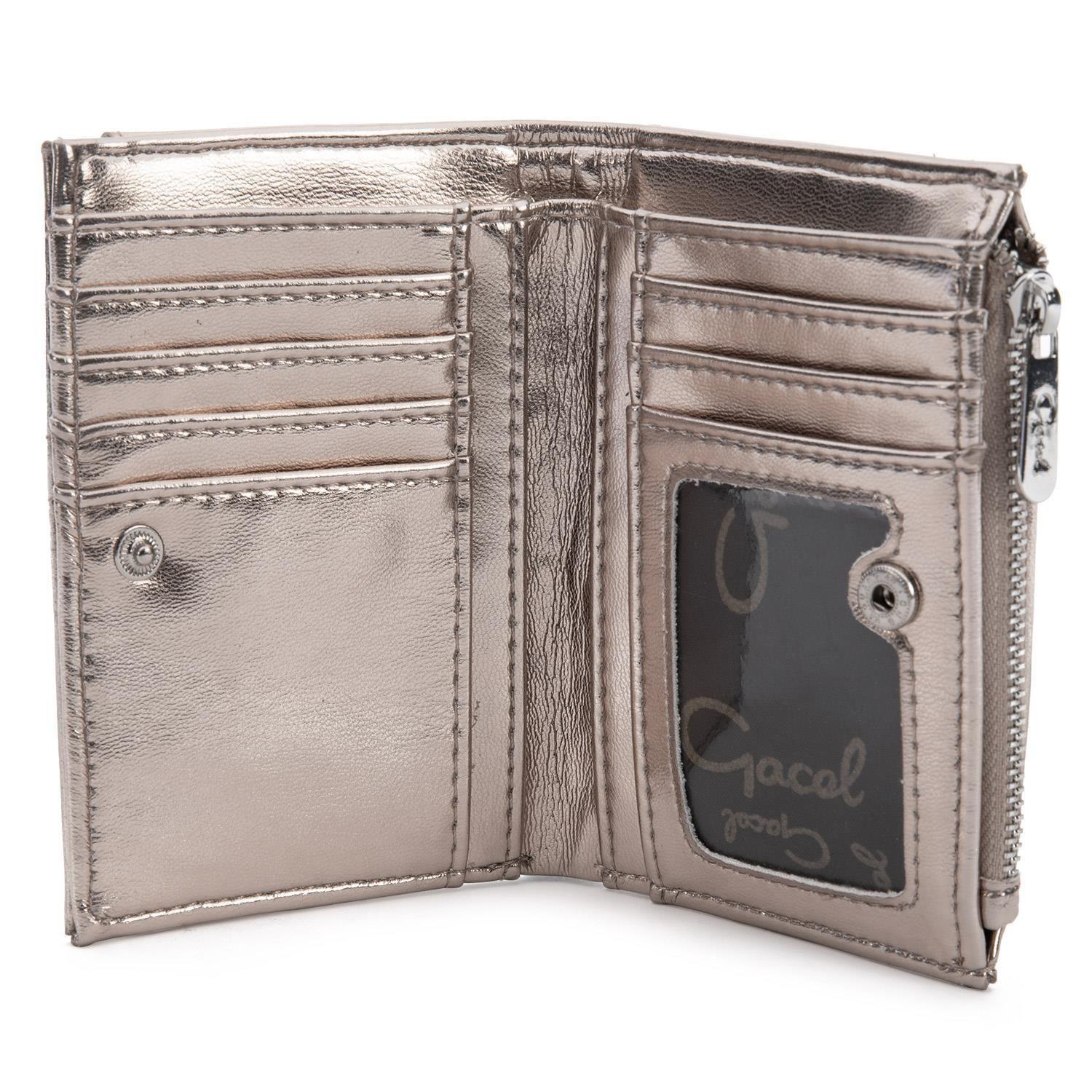 Billetera  Bill Peq  Gacel  Plata  Bil0369-2