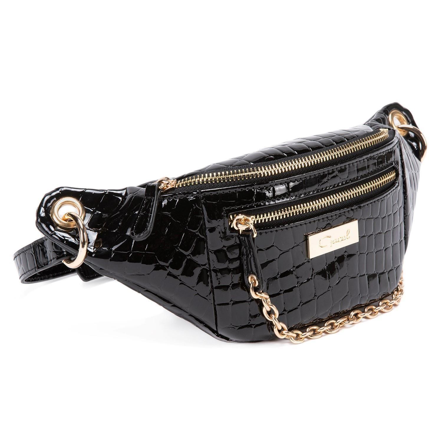 Cartera  Beltbag  Gacel  Negro  Car2865-2