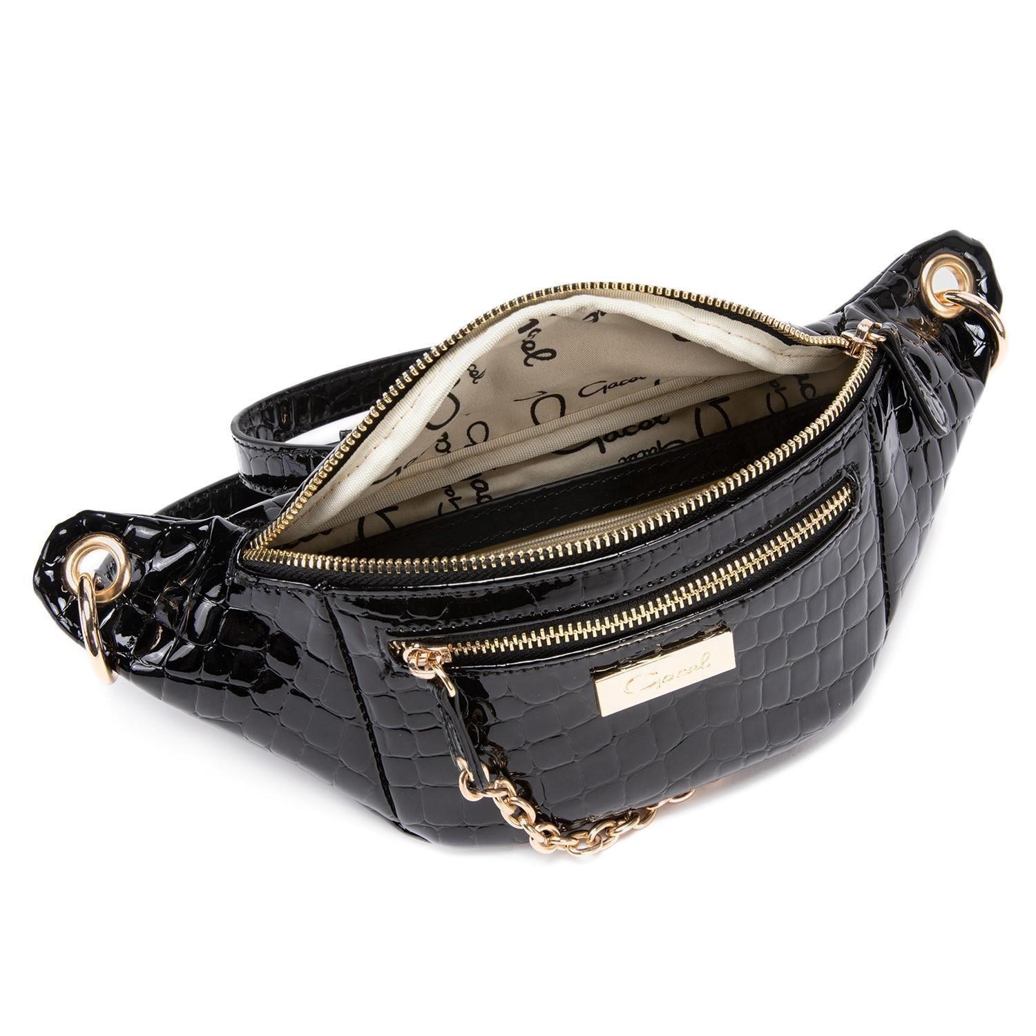 Cartera  Beltbag  Gacel  Negro  Car2865-4