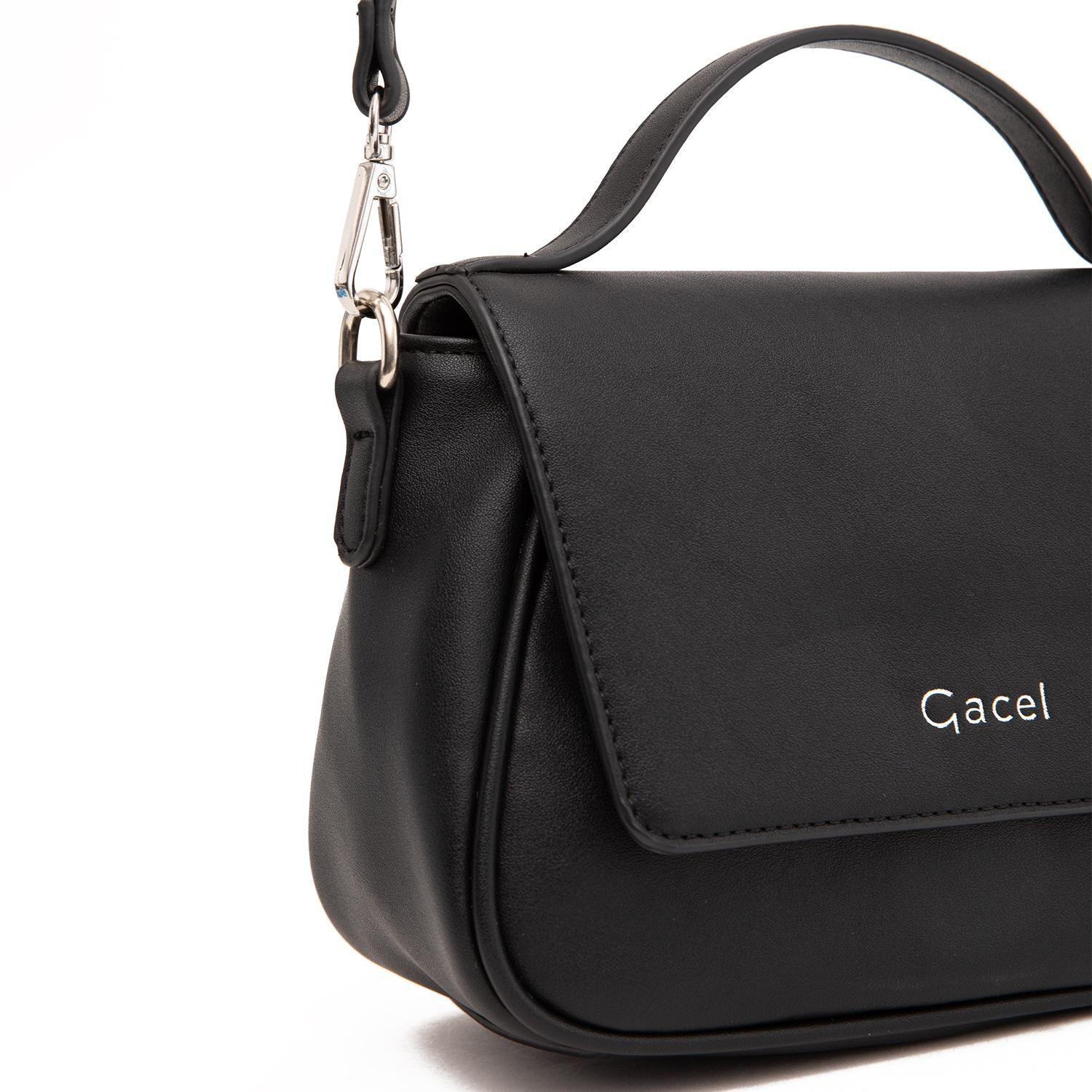 Cartera  Bandolera Pequeña  Gacel  Negro  Car3456-4