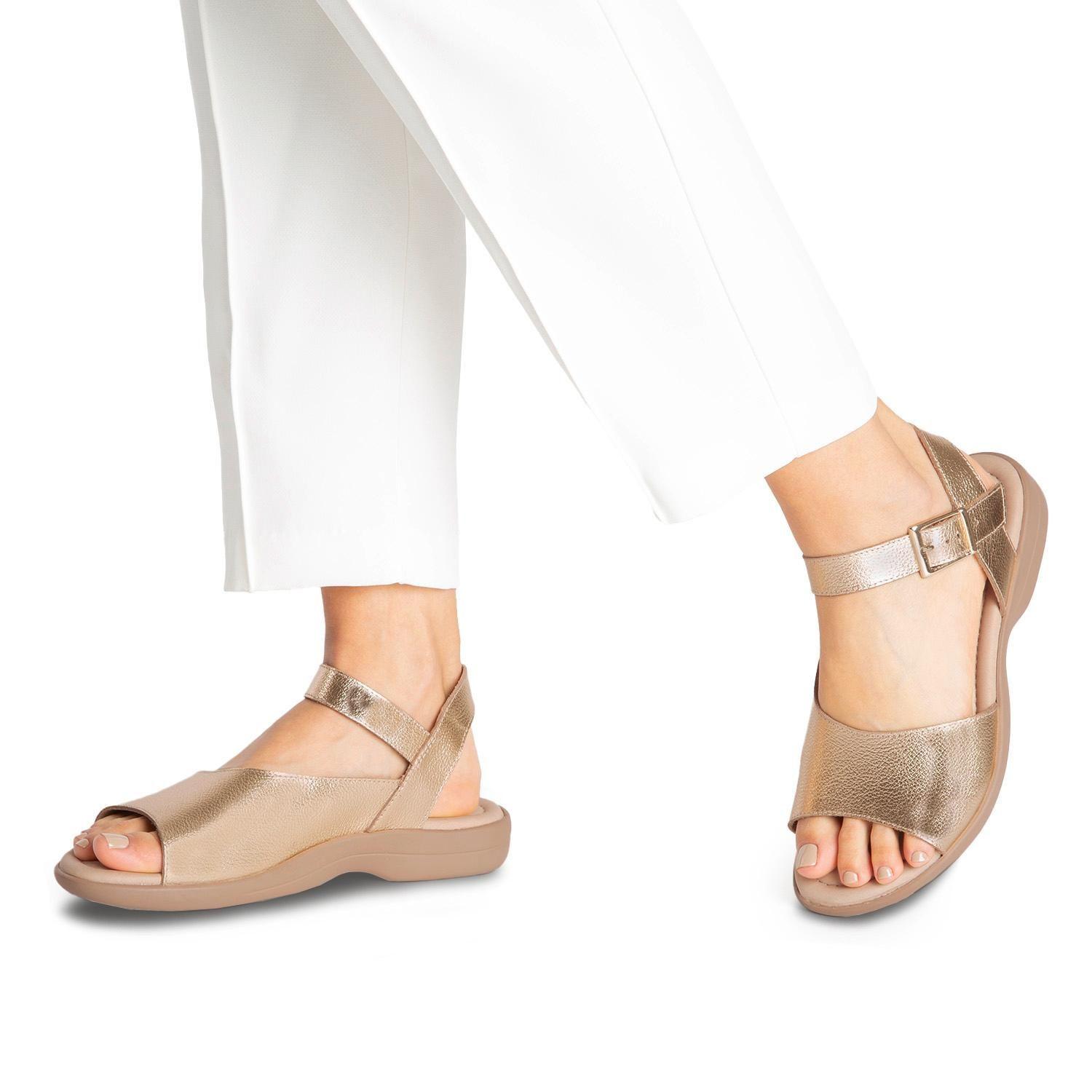 Sandalia  Arely  Gacel  Dorado  0659802-1