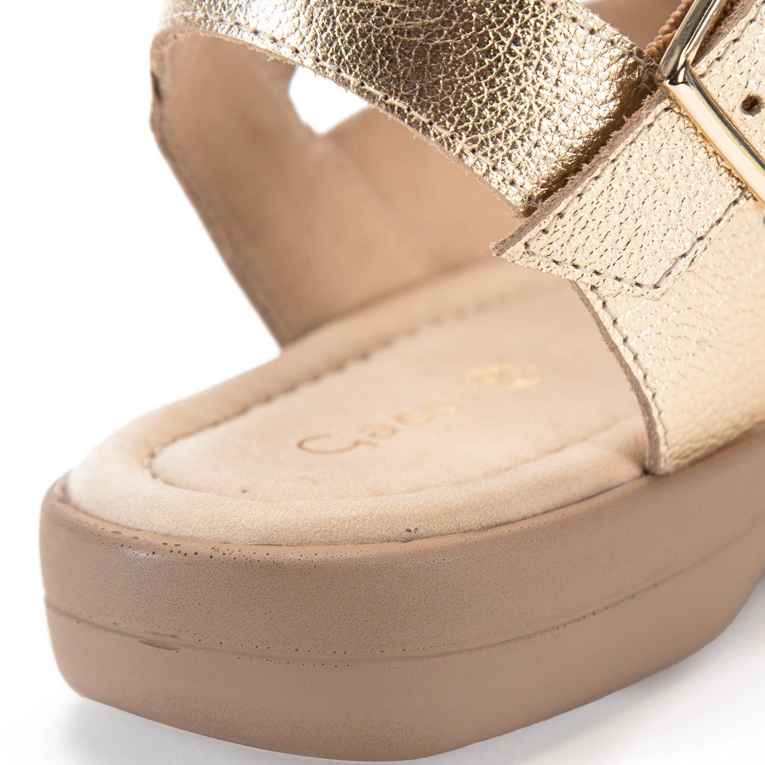 Sandalia  Arely  Gacel  Dorado  0659802-3