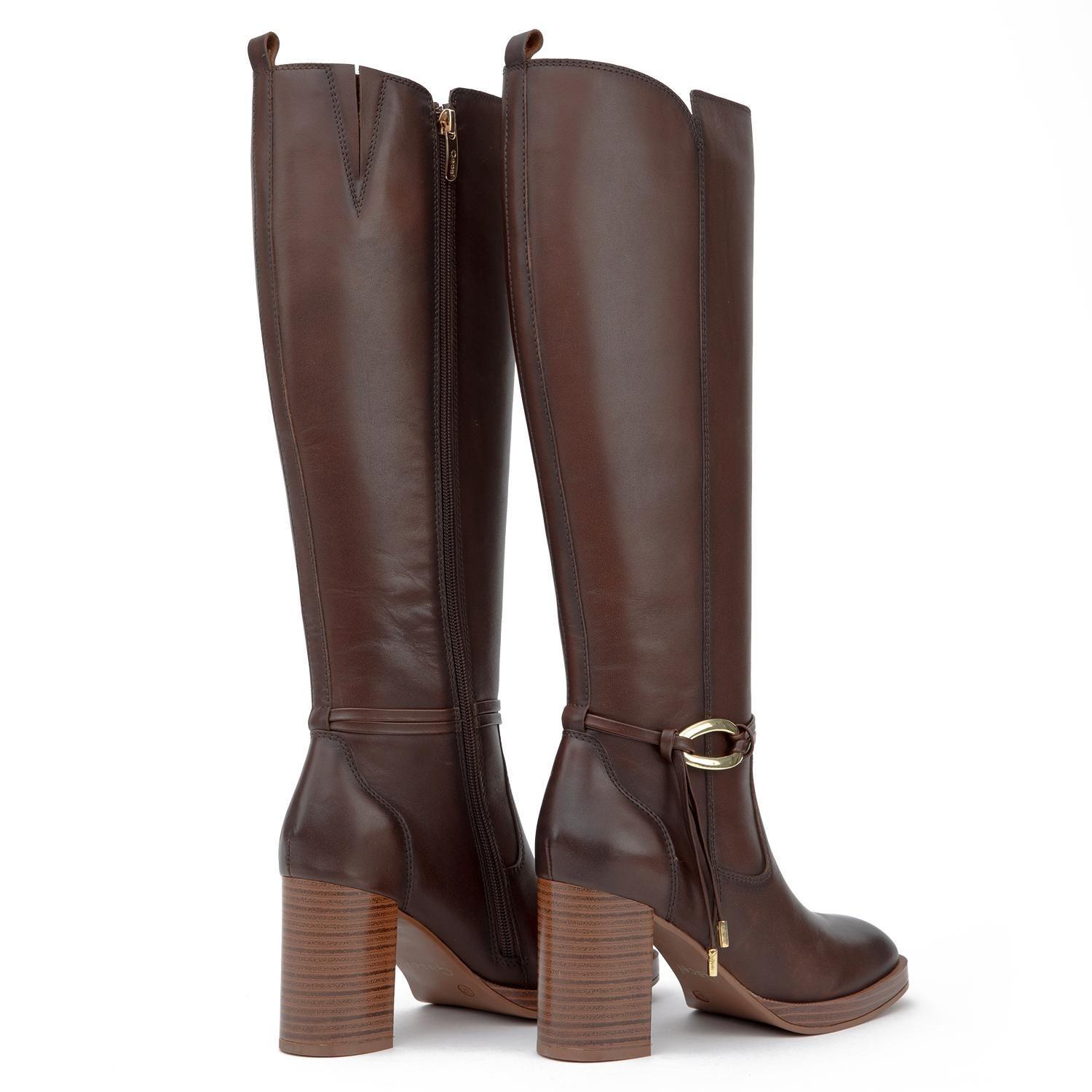 Bota  Juana  Gacel  Chocolate  0660847-4