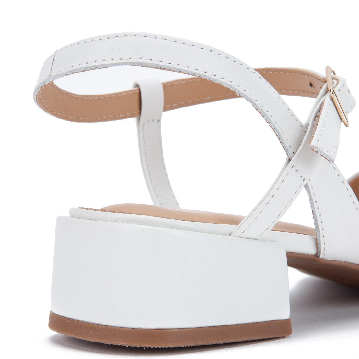 Sandalia  Maite  Gacel  Blanco  0659798-3