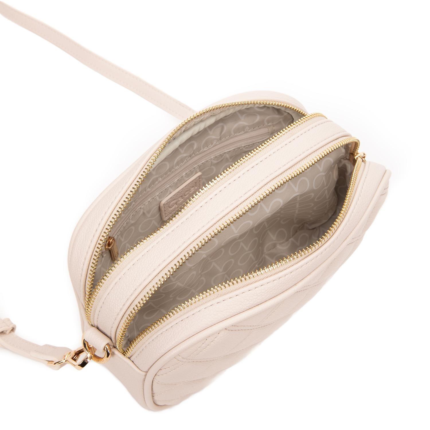 Cartera  Bandolera Grande  Gacel  Off White  Car3419-5