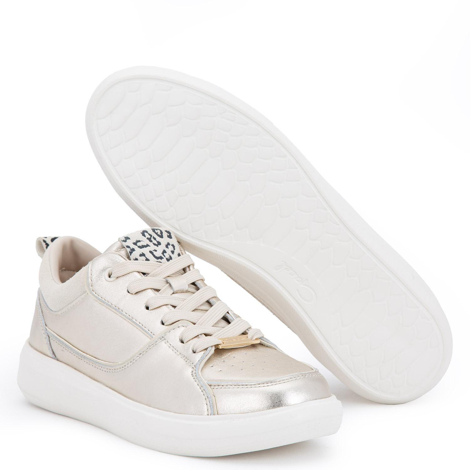 Zapatilla de cuero mujer Gacel dorado Rosalia-2