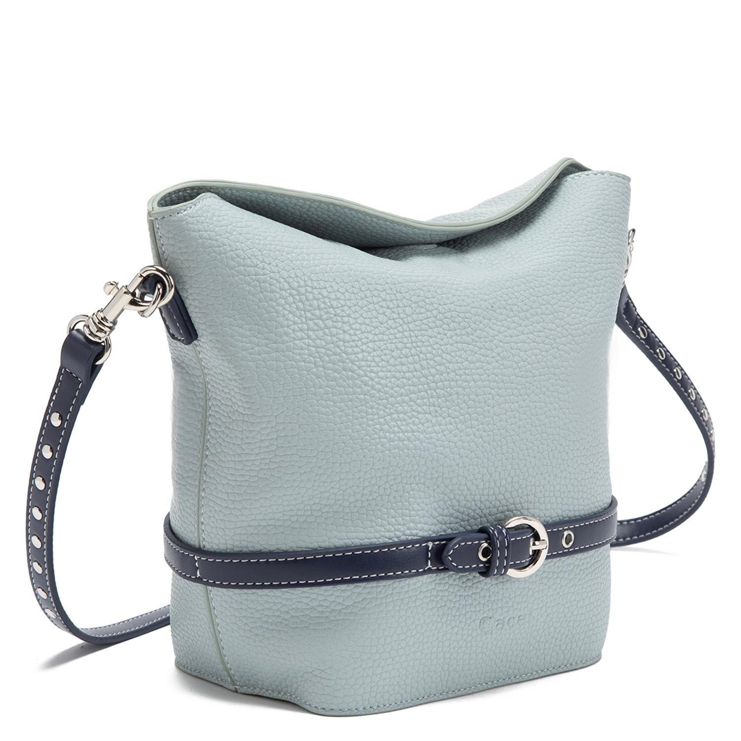 Cartera  Bucket  Gacel  Celeste  Car3340-2