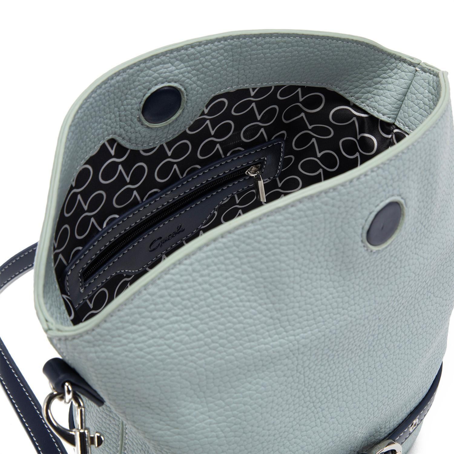Cartera  Bucket  Gacel  Celeste  Car3340-4