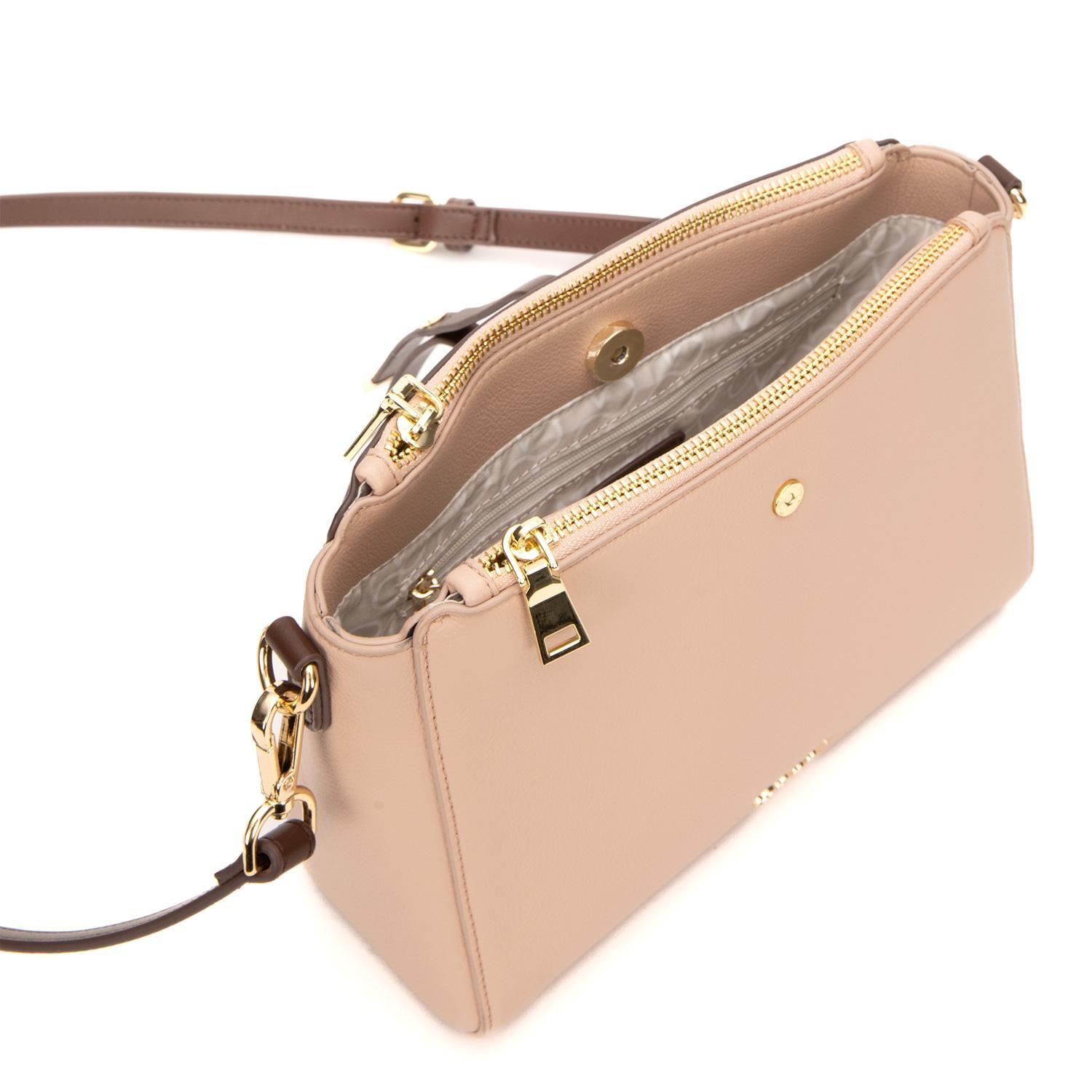 Cartera  Bandolera Grande  Gacel  Off White  Car3454-5