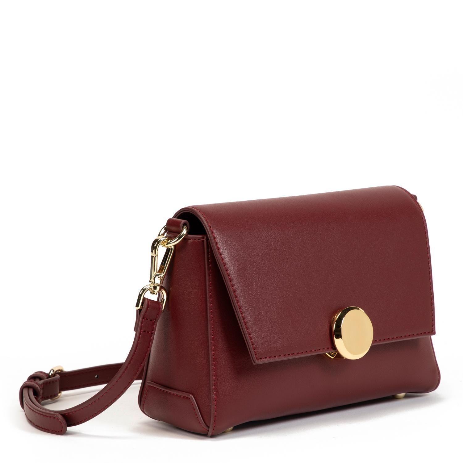 Cartera  Bandolera Pequeña  Gacel  Burdeo  Car3225-2