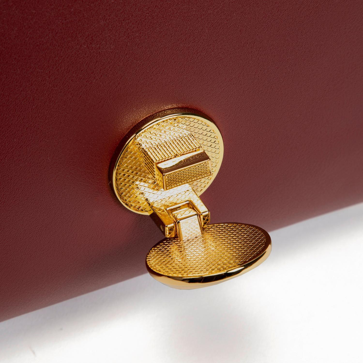 Cartera  Bandolera Pequeña  Gacel  Burdeo  Car3225-4