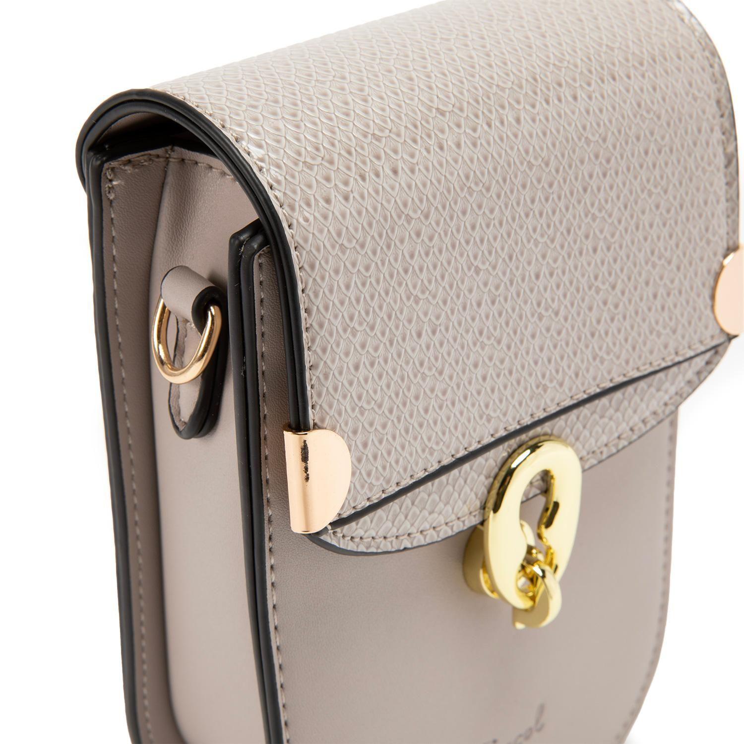 Cartera  Bandolera Pequeña  Gacel  Gris  Car3120-3