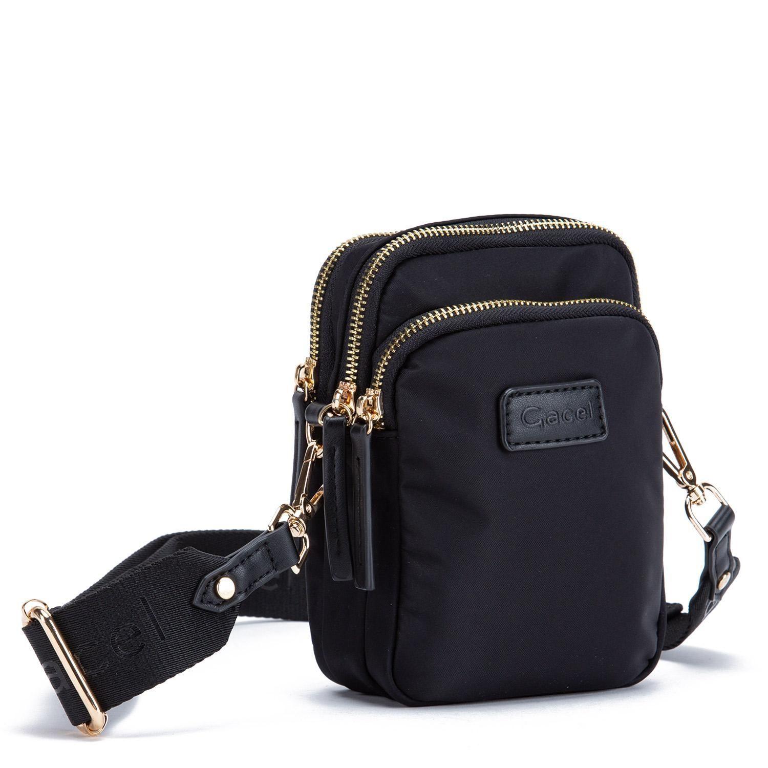 Cartera  Bandolera Pequeña  Gacel  Negro  Car3320-3