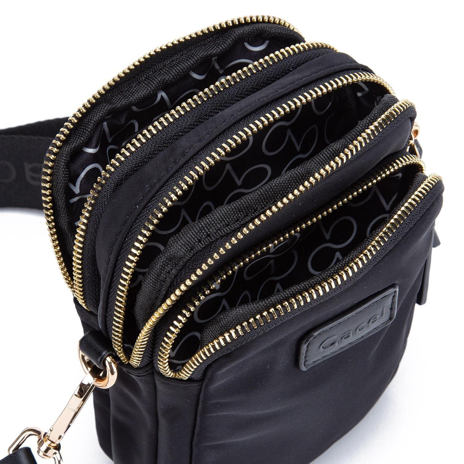 Cartera  Bandolera Pequeña  Gacel  Negro  Car3320-5