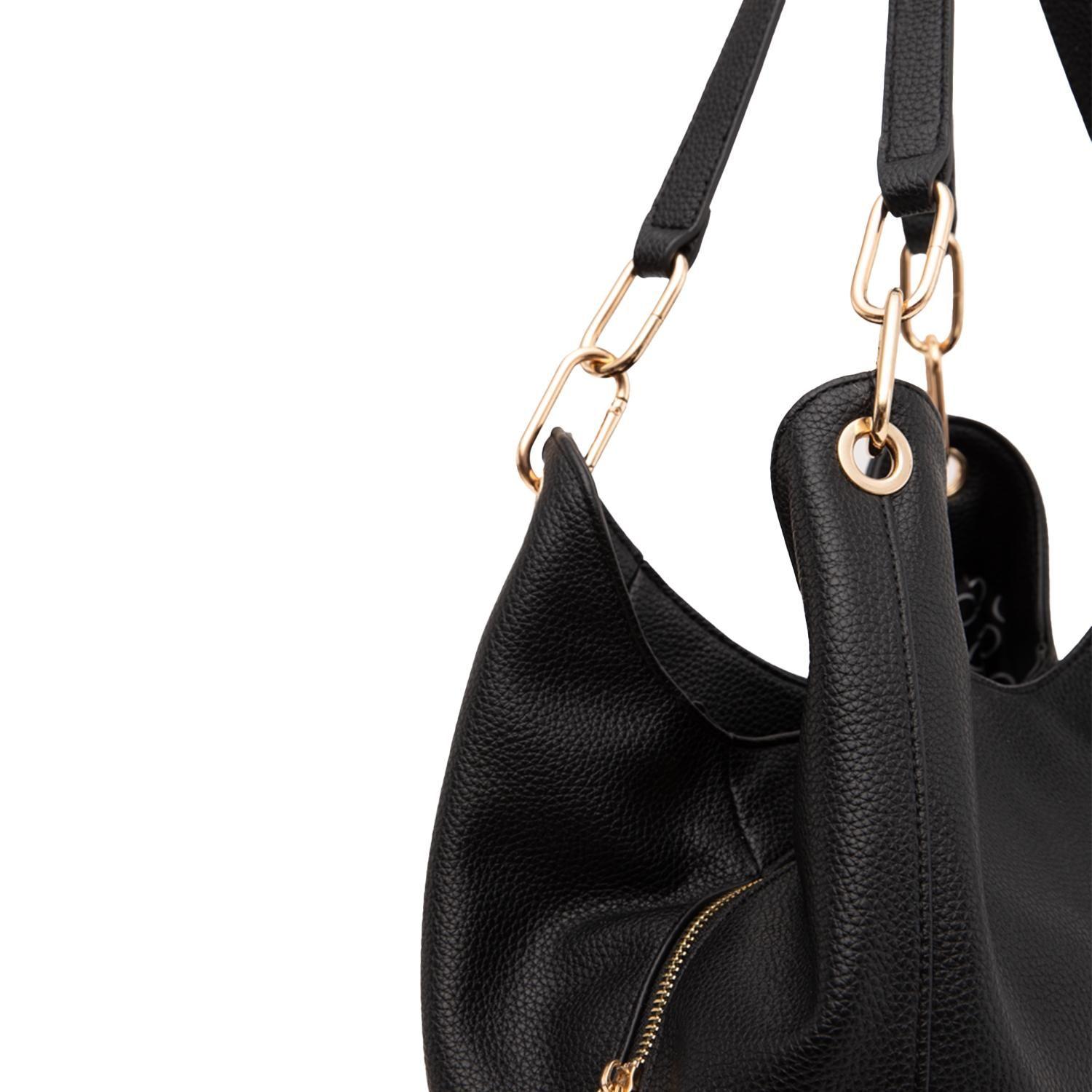 Cartera  Dos Asas Grande  Gacel  Negro  Car3466-3