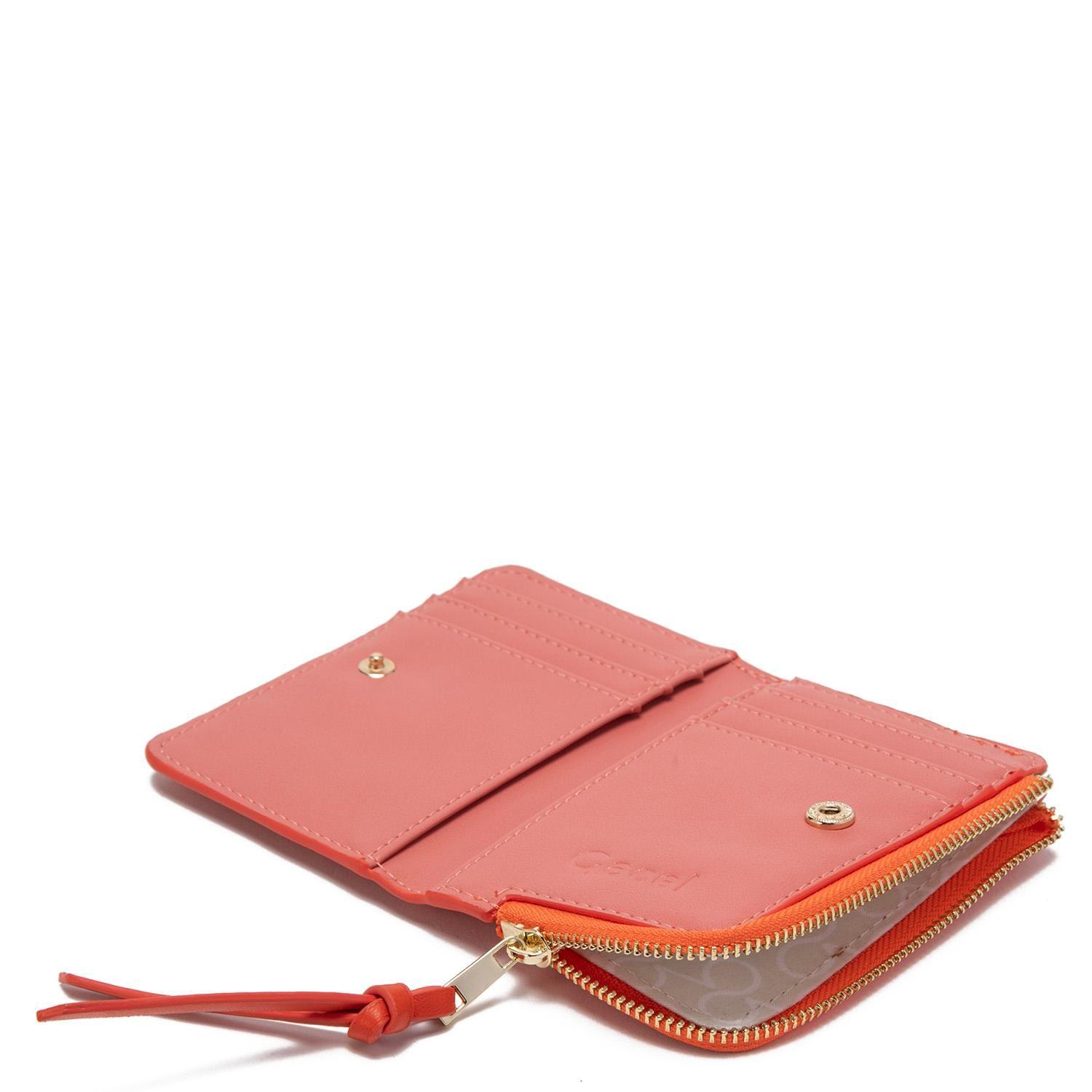 Billetera  Tarjetero  Gacel  Naranjo  Bil0428-3