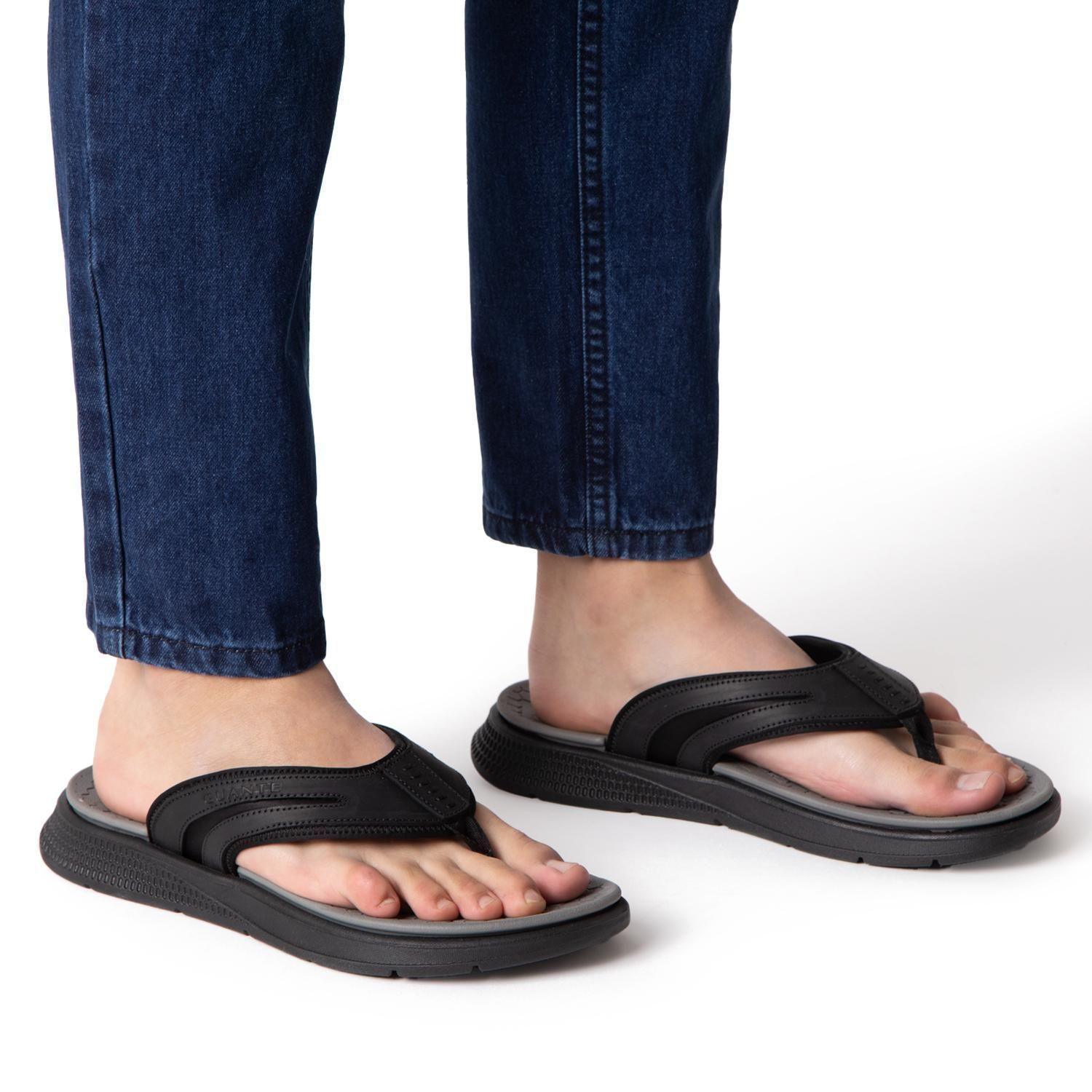 Sandalia Abierta  Papeete  Guante  Negro  0036088-1