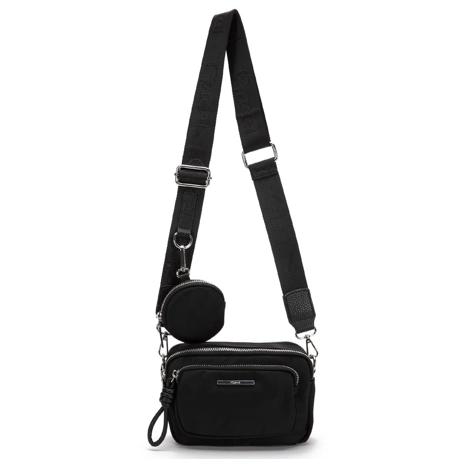 Cartera  Bandolera Pequeña  Gacel  Negro  Car3405-0